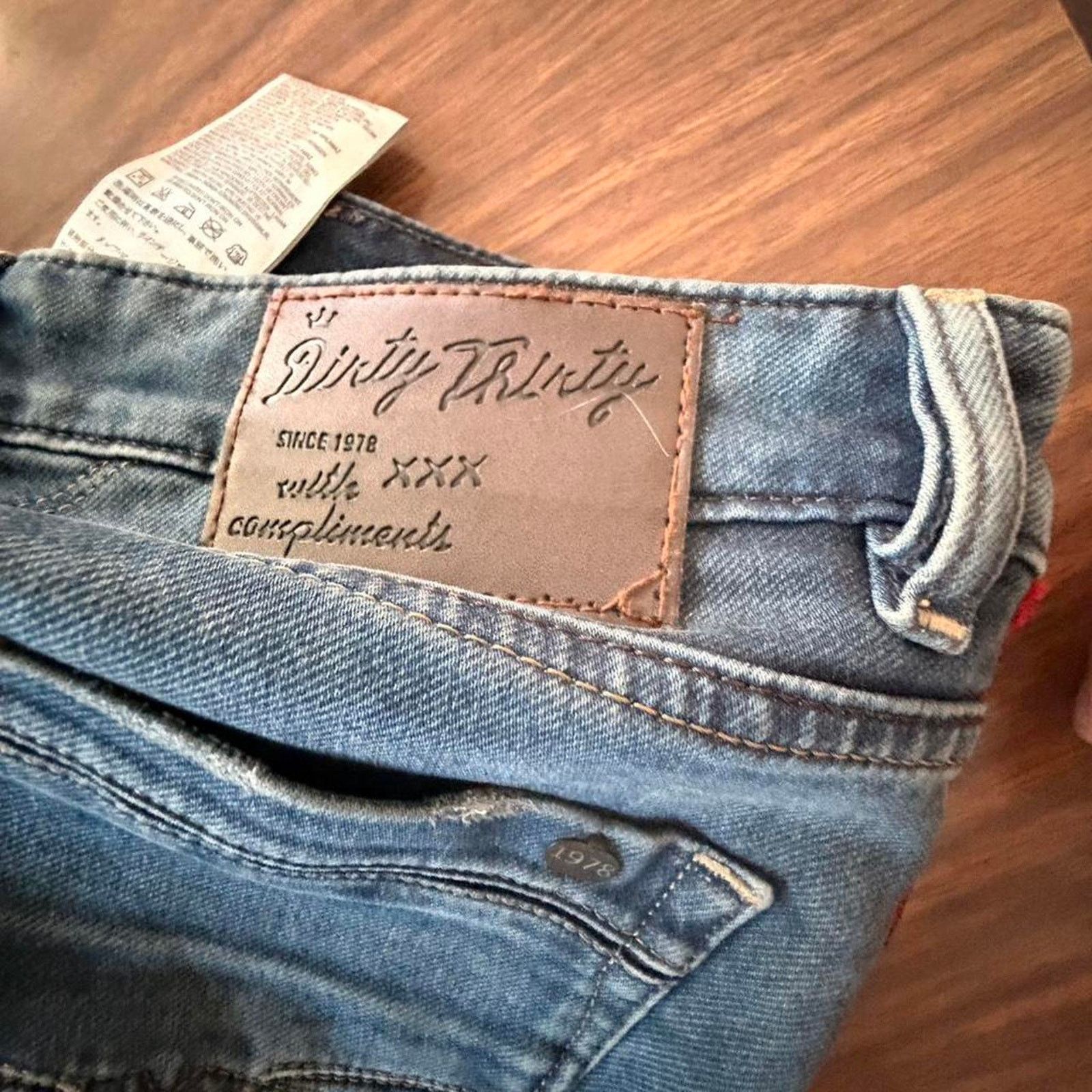 Diesel Diesel Narrot Tapered Side Stripe Distressed Wash Size 34X30 Size US 34 / EU 50 - 7 Thumbnail