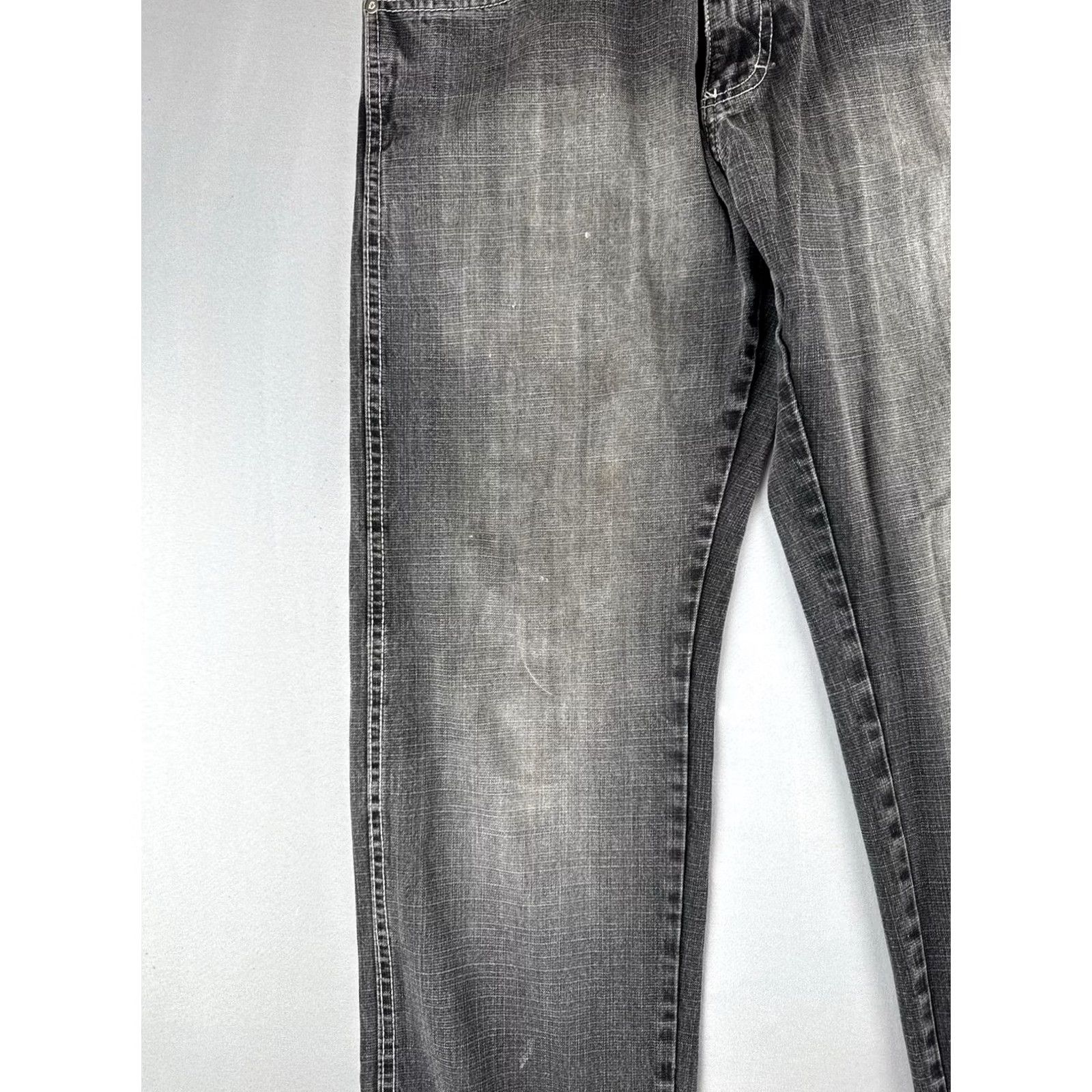 Southpole VINTAGE Southpole Jeans 32x30 Black Washed Baggy Denim 90s Hip Hop Streetwear Men Size US 32 / EU 48 - 7 Thumbnail