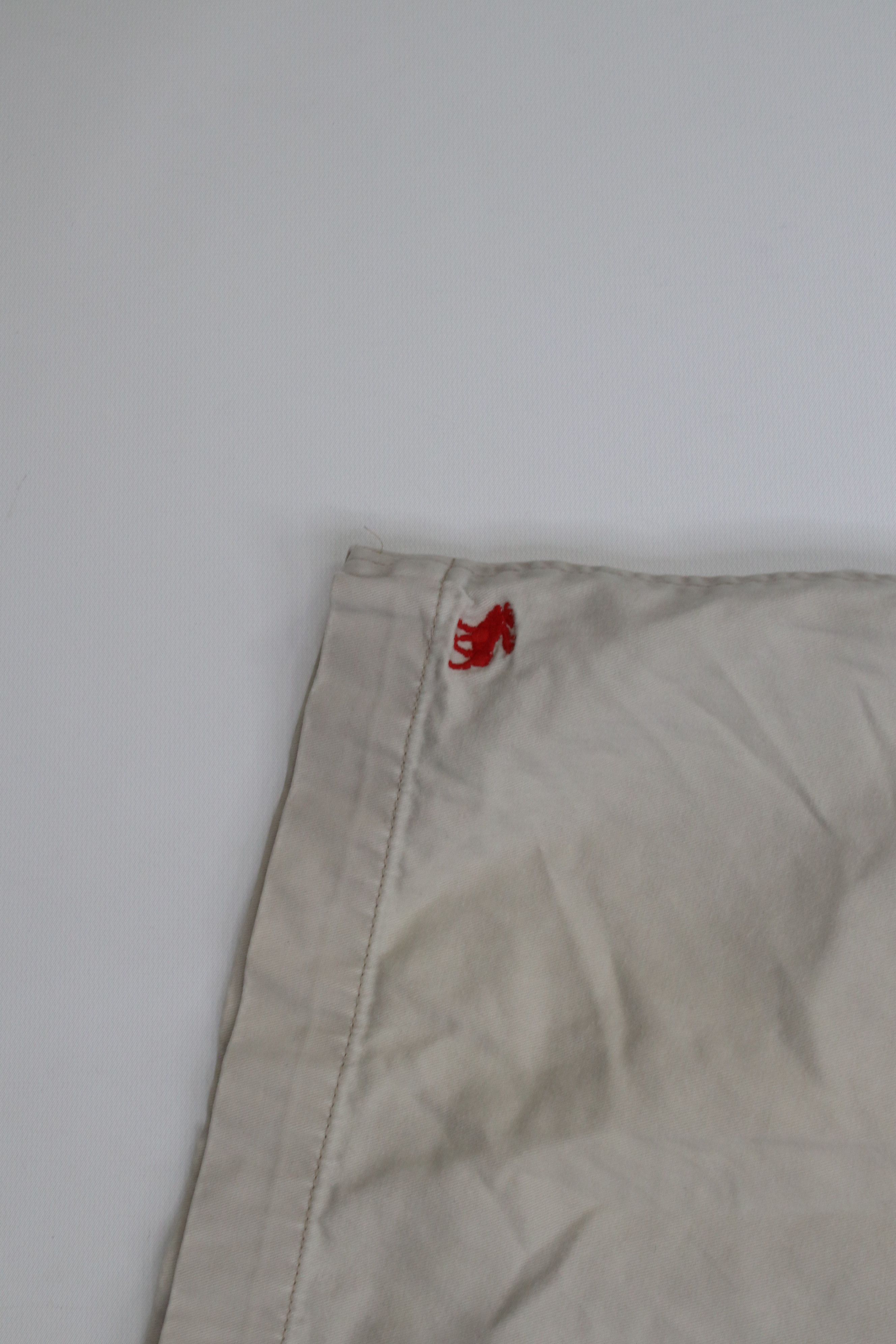 Abercrombie & Fitch Vintage 90s Y2K Abercrombie & Fitch Heavy Chino Shorts Beige Size US 30 / EU 46 - 5 Thumbnail