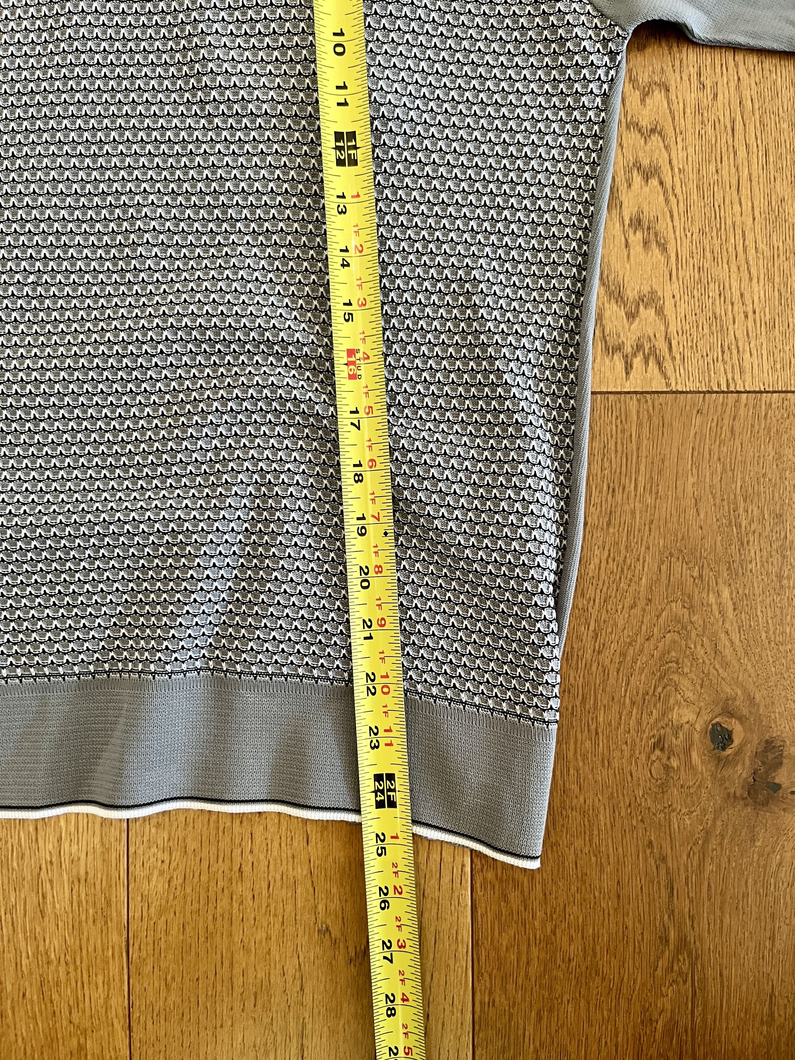 Vintage Vintage 70s Virany Hungary Textured Knit Polo Shirt L Size US L / EU 52-54 / 3 - 5 Thumbnail