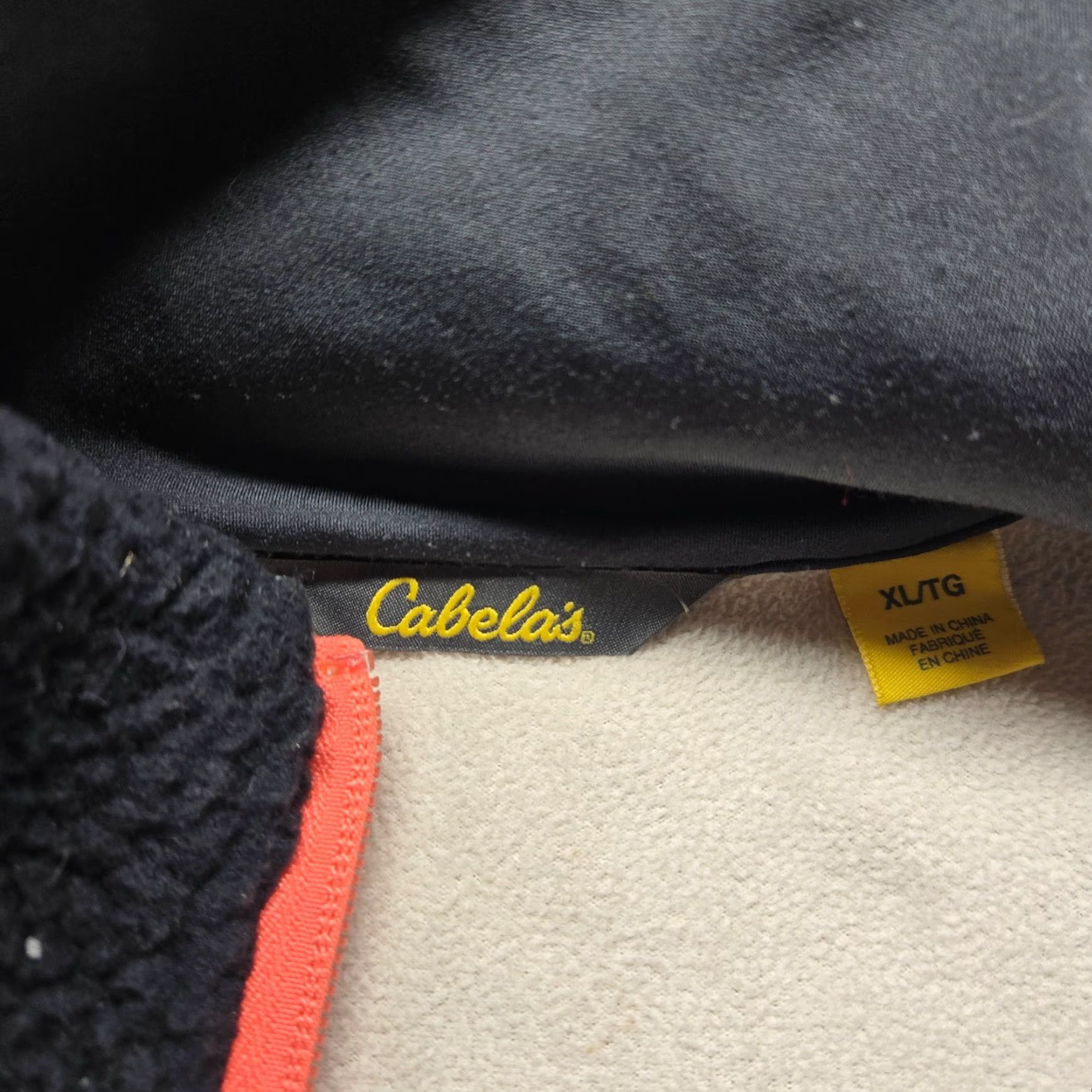 Vintage Cabela's Black Pink Sherpa Lined Full Zip Jacket Coat Adult Womens XL Extra Large Jacket Size XL / US 12-14 / IT 48-50 - 4 Thumbnail
