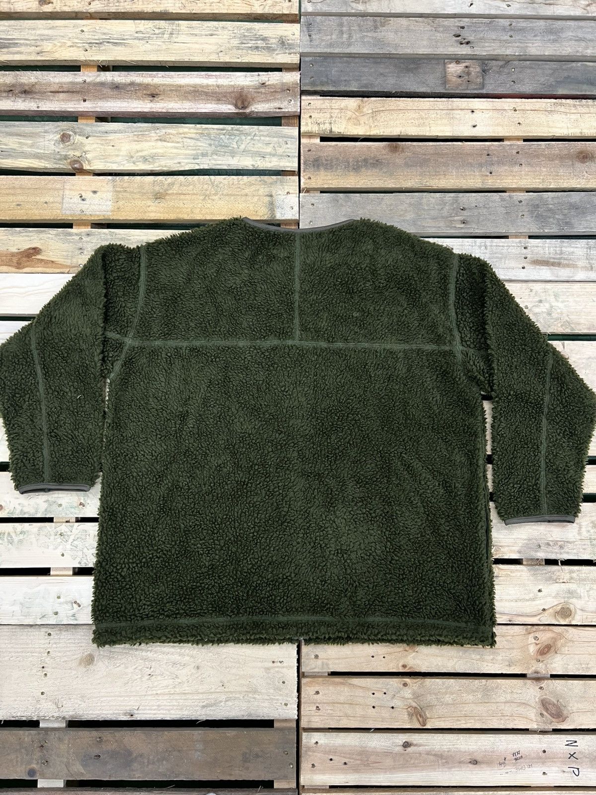 Zucca Zucca Green Deep Pile Fleece Size US M / EU 48-50 / 2 - 8 Thumbnail