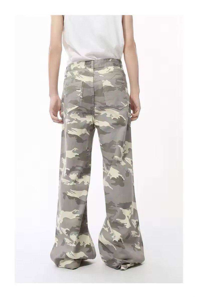 Japanese Brand × Jean Straight Bottom Camouflage Jean Size US 33 - 3 Thumbnail