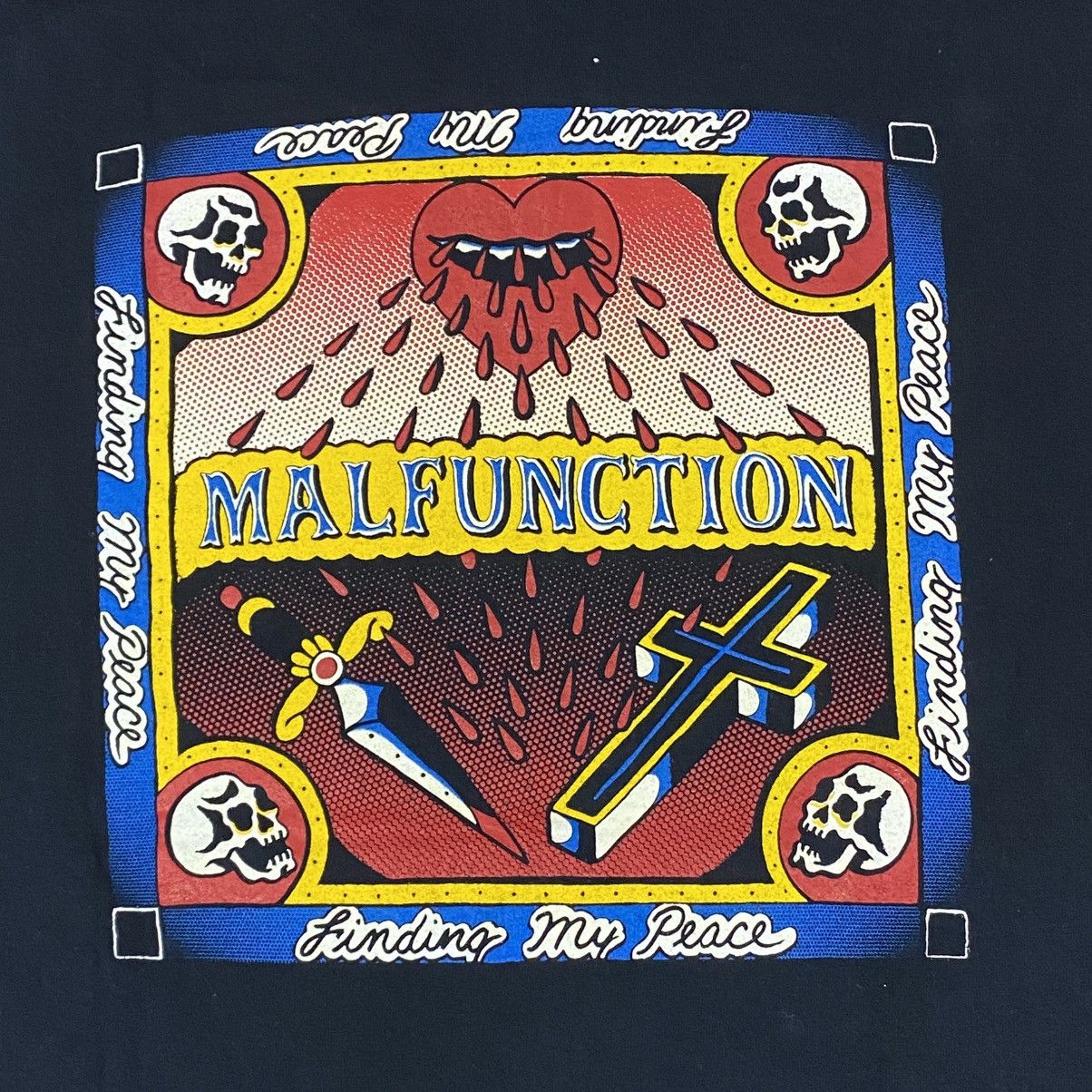 Band Tees × Fruit Of The Loom × Vintage Hardcore band Malfunction Size US S / EU 44-46 / 1 - 6 Thumbnail