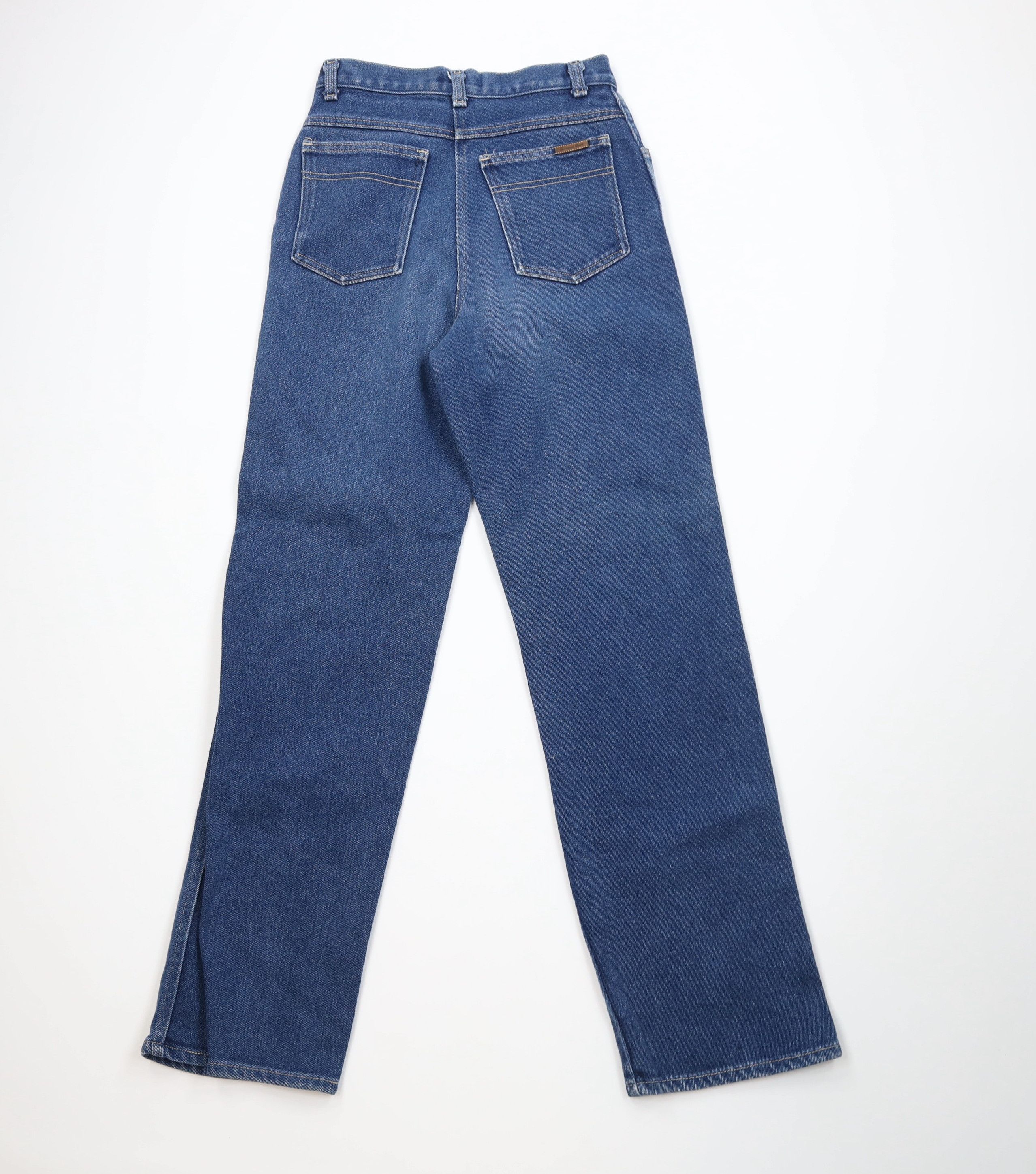 Vintage Vintage 70s Streetwear Straight Leg Denim Jeans Blue USA Size 34" / US 12 / IT 48 - 10 Thumbnail