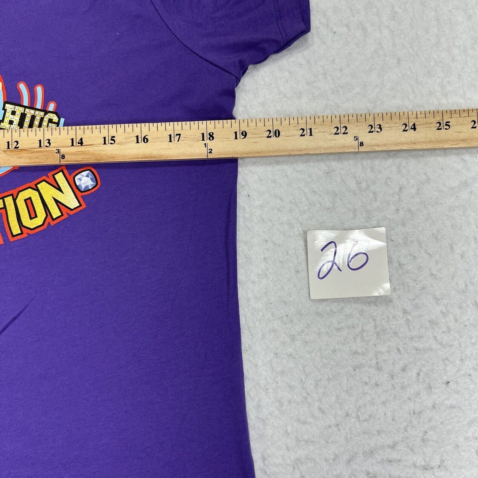 WWE WWE Boss n' Hug XL Purple Short Sleeve Graphic T Shirt NWOT Size XL / US 12-14 / IT 48-50 - 11 Thumbnail