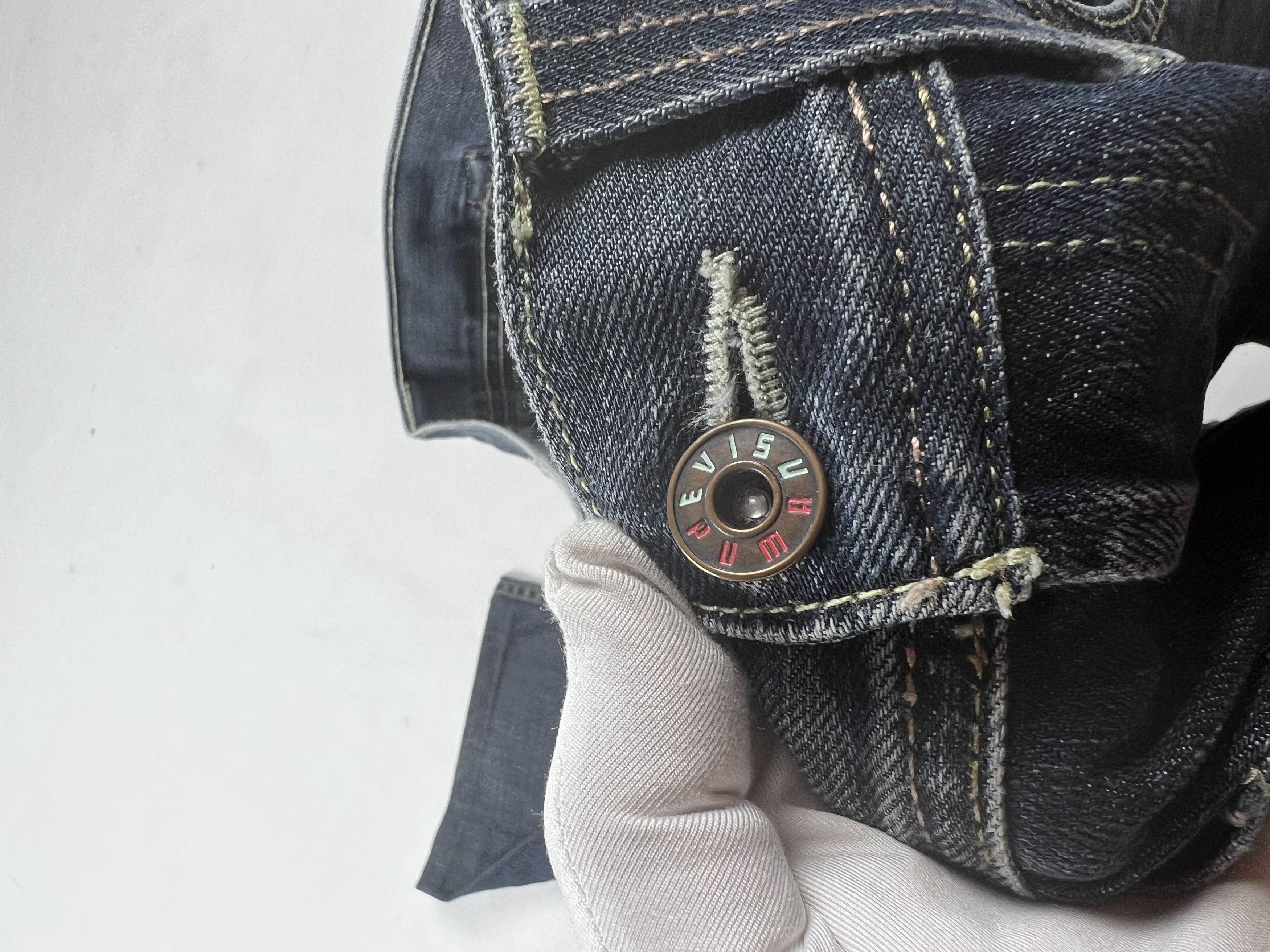 Evisu Evisu Puma Denim Jeans 34/34 Size US 34 / EU 50 - 4 Thumbnail