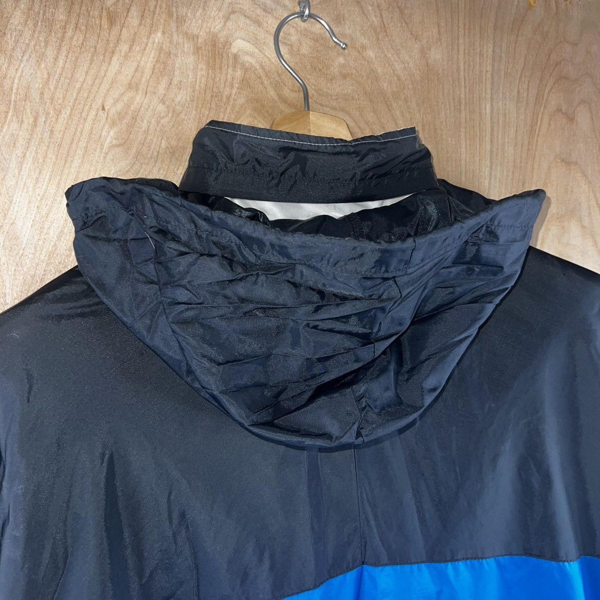 Nike VINTAGE 90s NIKE FULL ZIP LOGO WINDBREAKER JACKET Size US XL / EU 56 / 4 - 10 Thumbnail