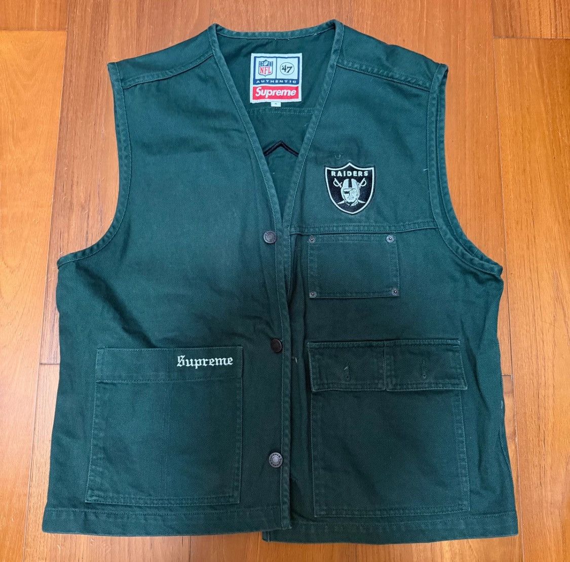 South2 West8 × Supreme Supreme x South2 West8 Mesh Bush Vest | Grailed