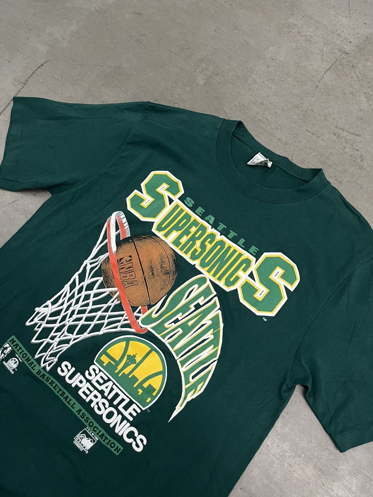 Vintage Seattle SuperSonics Tshirt