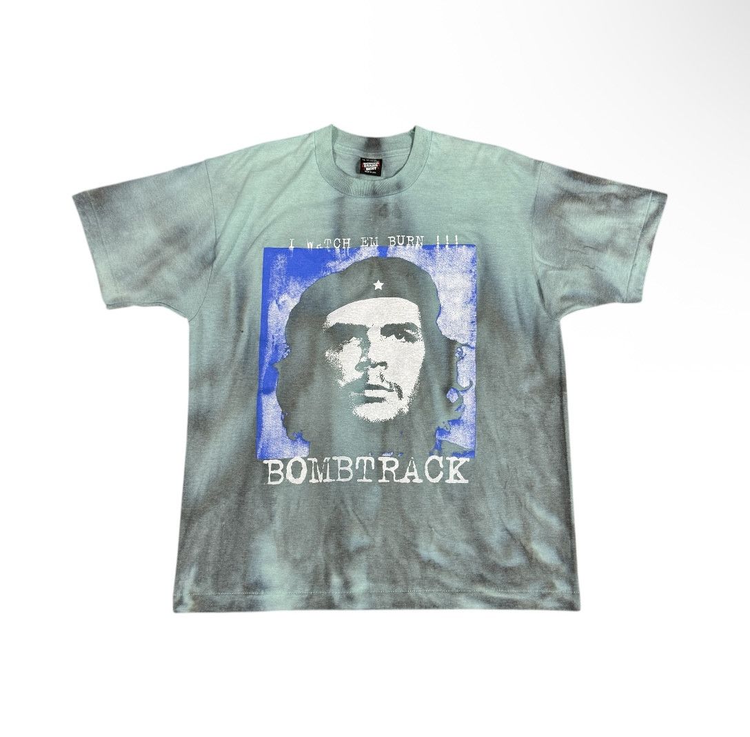 Band Tees Vintage 90s Rage Against The Machine "Bombtrack" Tee shirt Size US XL / EU 56 / 4 - 3 Thumbnail