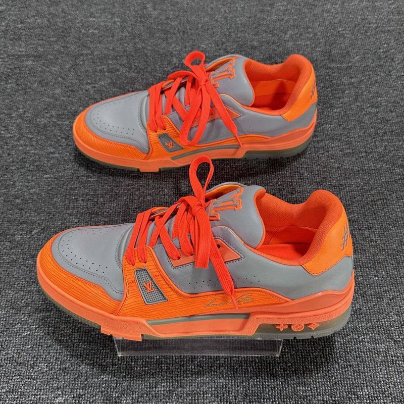 Louis Vuitton Louis Vuitton Trainer Low-Top Fashion Sneakers -2508 Size US 8.5 / EU 41-42 - 8 Thumbnail