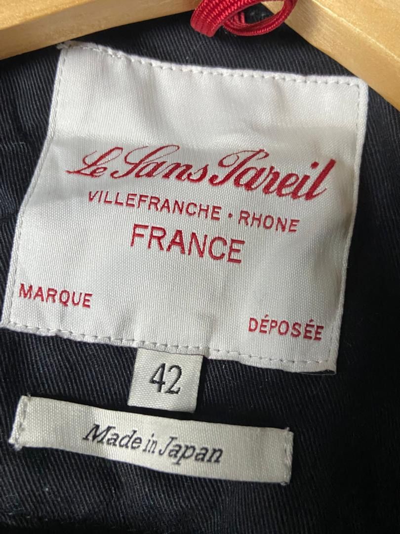 Japanese Brand Vintage Le Sans Pareil France Long Belted Coat (177) Size US S / EU 44-46 / 1 - 3 Thumbnail