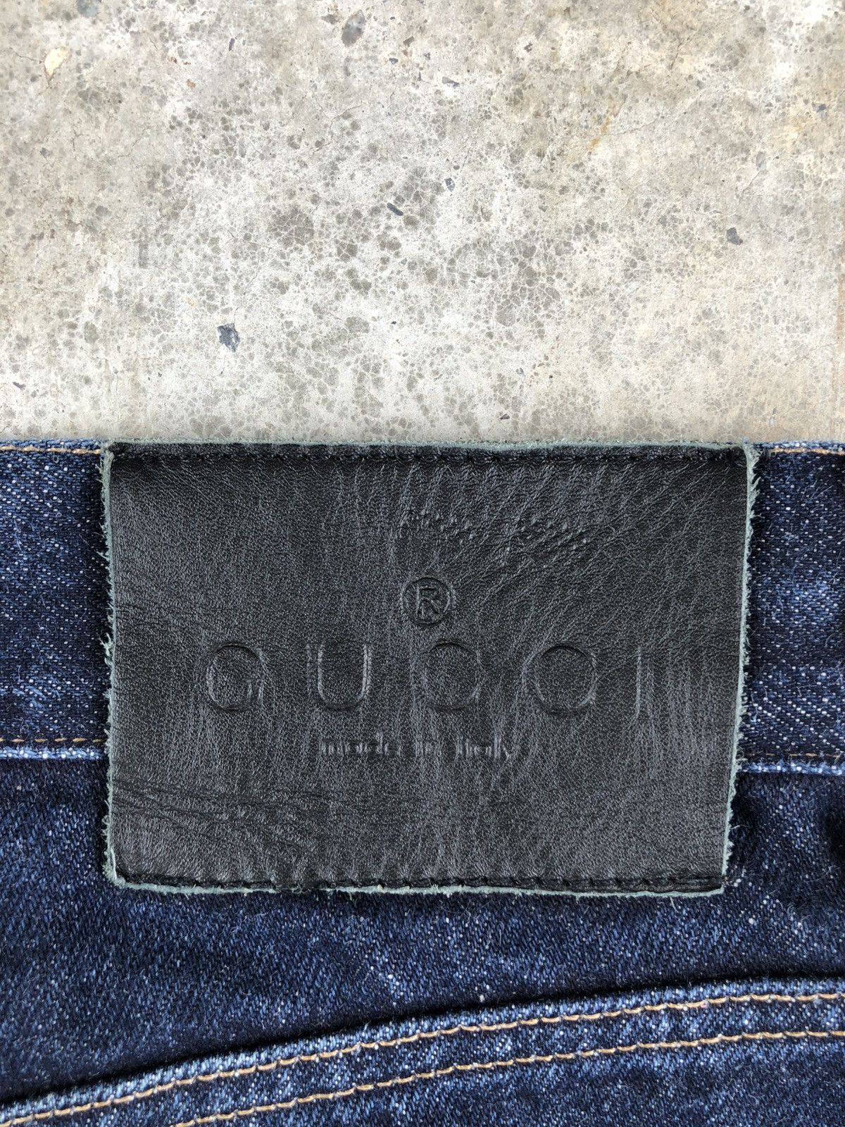 Tom Ford Gucci Selvedge Denim Distressed Jeans Size US 32 / EU 48 - 19 Thumbnail