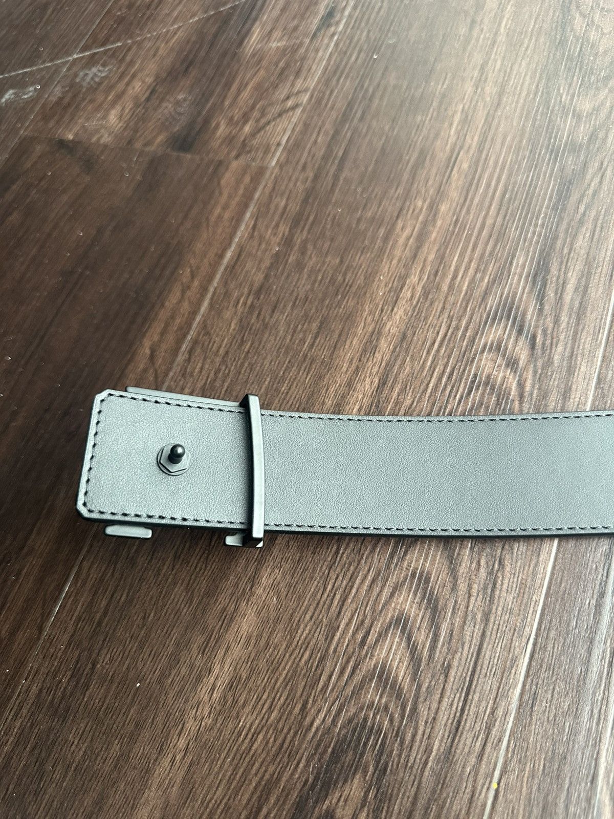 Louis Vuitton Louis Vuitton Matte Black Eclipse Monogram Logo Belt Size 38 - 3 Thumbnail