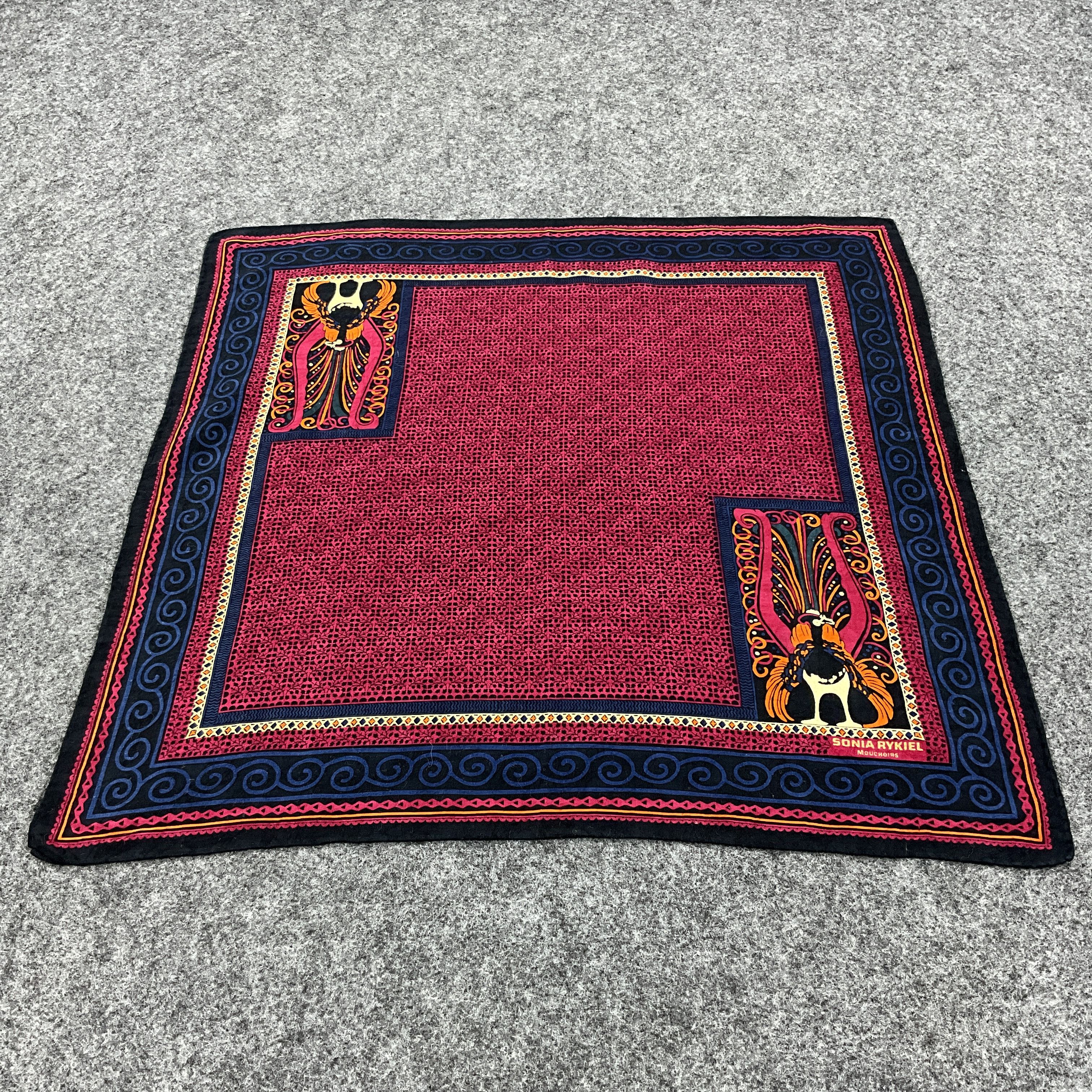 Sonia Rykiel × Vintage Sonia Rykiel Handkerchief / Bandana / Neckerchief B052 Size ONE SIZE - 3 Thumbnail