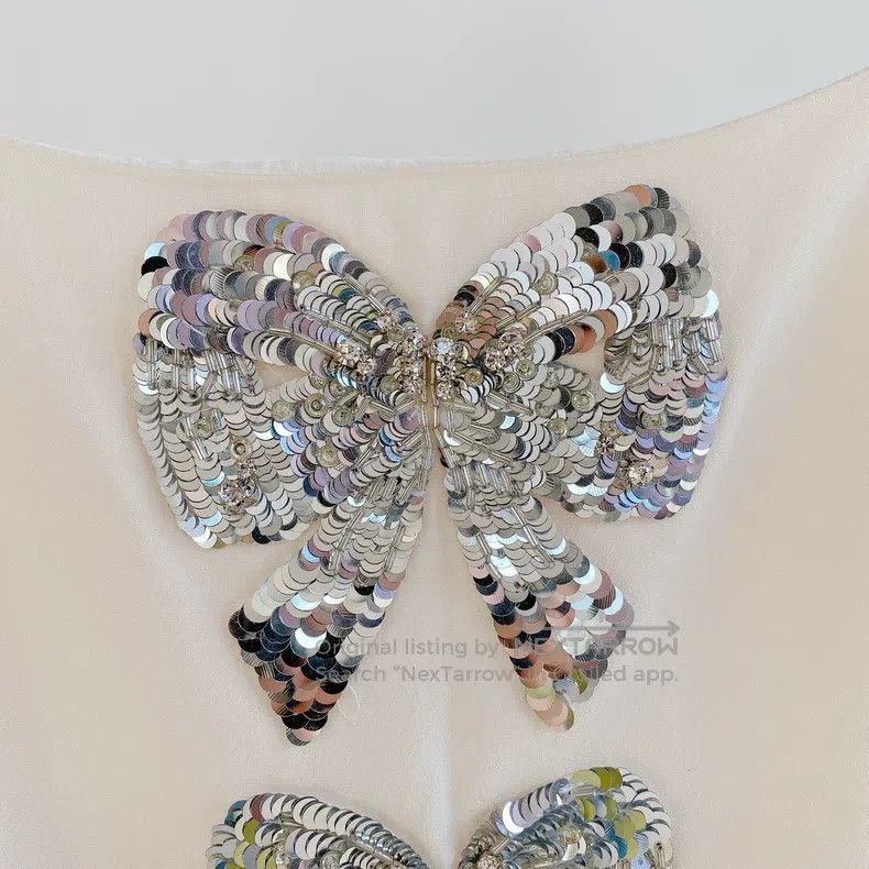 Valentino Valentino Butterfly sequin camisole dress Size S / US 4 / IT 40 - 4 Thumbnail