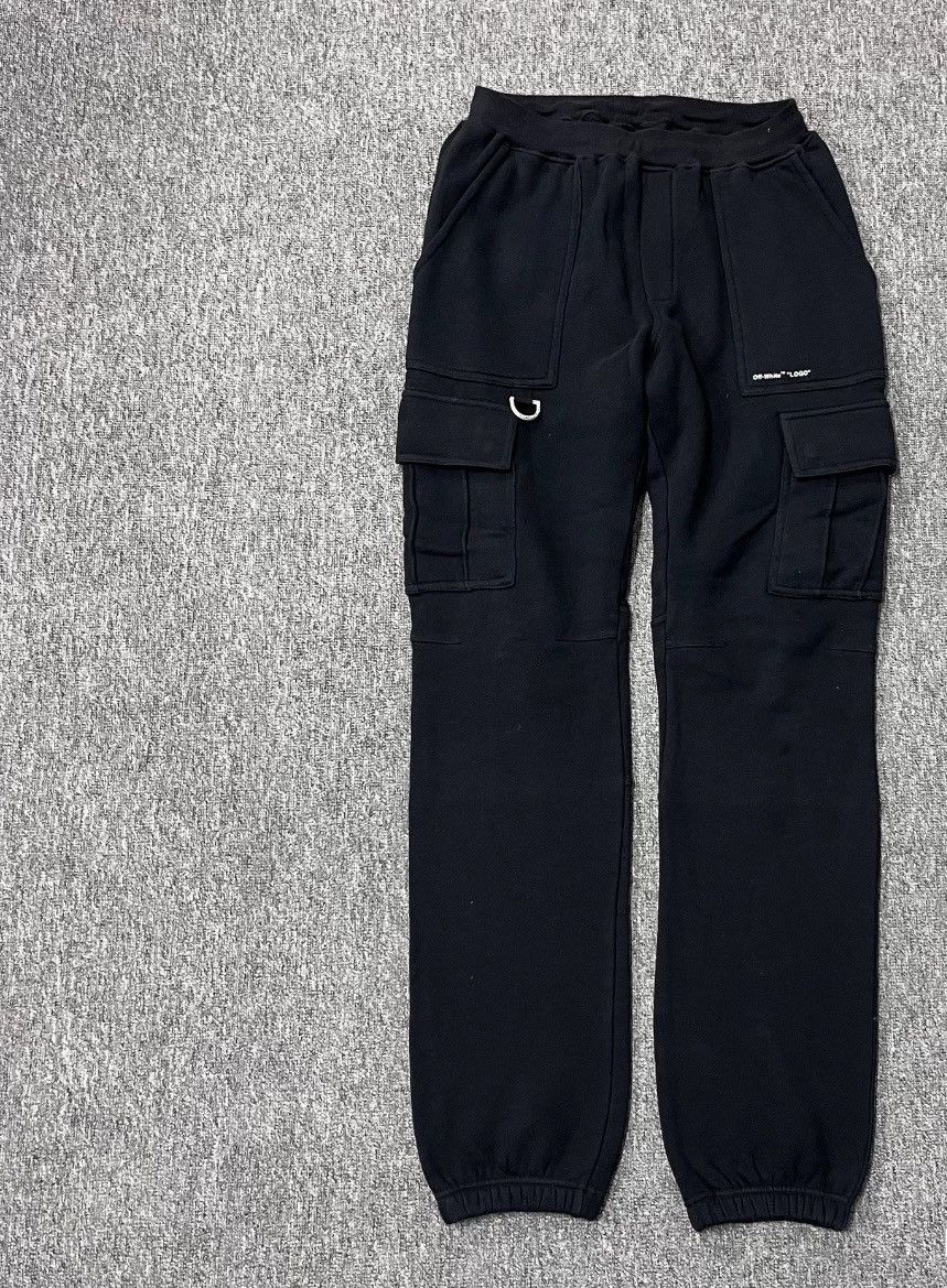 Off-White Off-White Cargo Sweatpants J16 Size US 32 / EU 48 - 1 Thumbnail