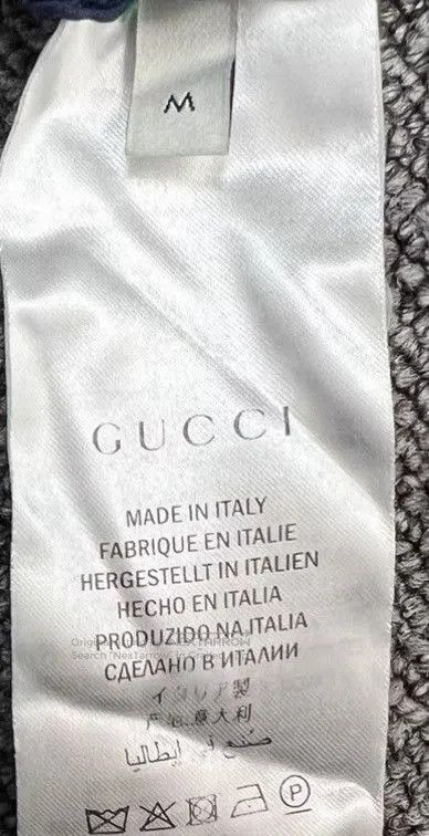 Gucci Blue Patterned Casual Pants with Striped Sides. Size US 34 / EU 50 - 7 Thumbnail