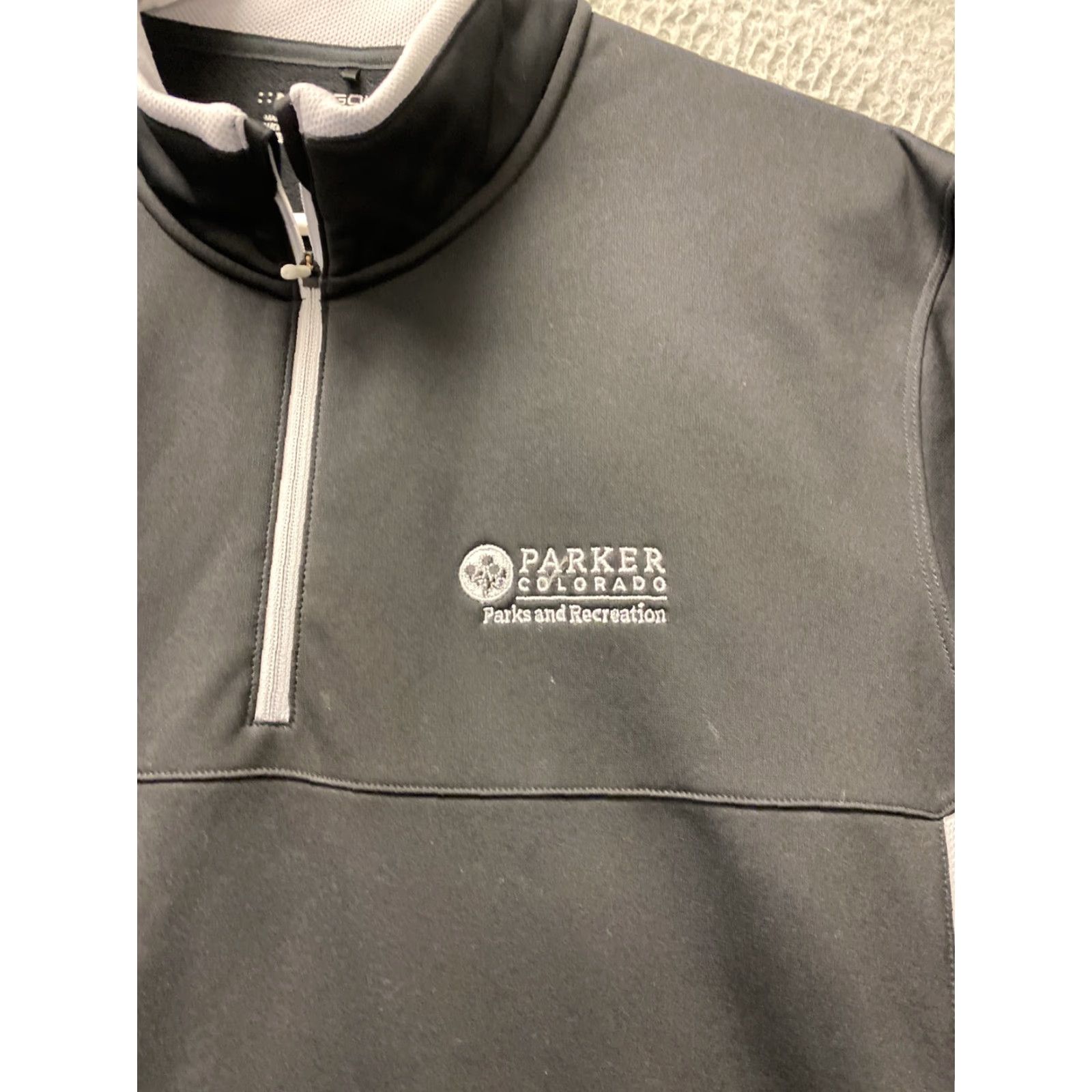 Nike Nike 1/2 Zip Fleece Jacket Long Sleeve Outdoor Men's L Black Outdoor/ 52-67 Size US L / EU 52-54 / 3 - 2 Thumbnail