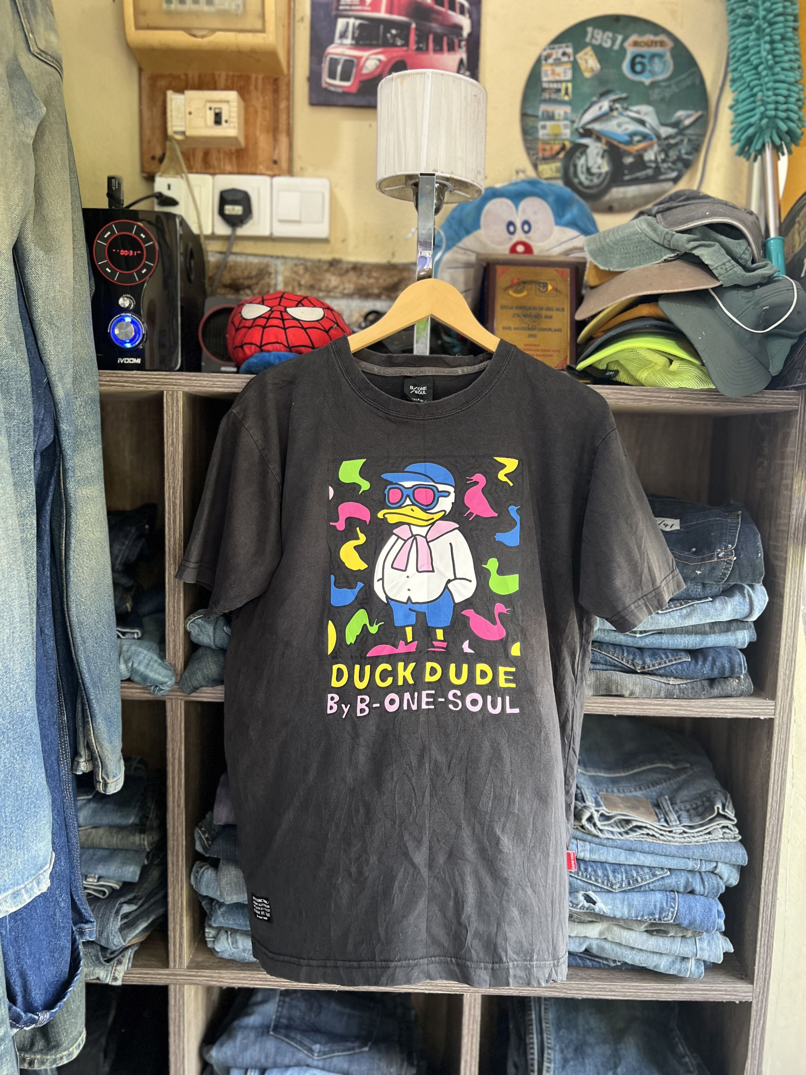 Japanese Brand 🔥Duck Dude B One Soul Japanese Brand Tee Size US M / EU 48-50 / 2 - 15 Thumbnail