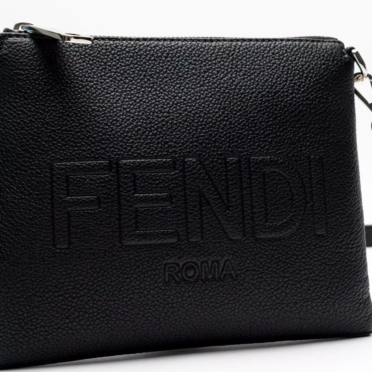 Fendi o1s1wg111224 Size: OS / Roma Leather Mini Bag in Black Size ONE SIZE - 6 Thumbnail