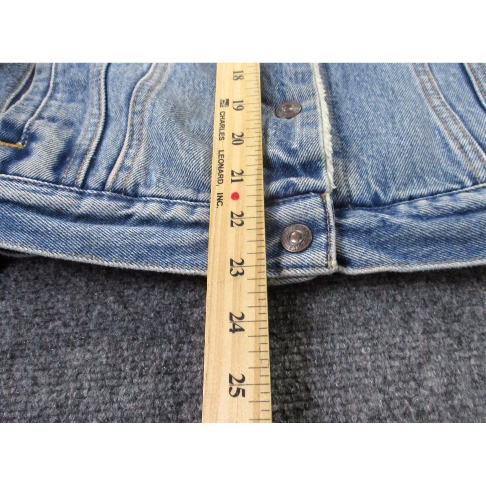 Levi's Levi's Trucker Jacket Women M Blue Sherpa Lined Vintage Denim Bomber Pockets Lined Vintage Womens Size M / US 6-8 / IT 42-44 - 4 Thumbnail
