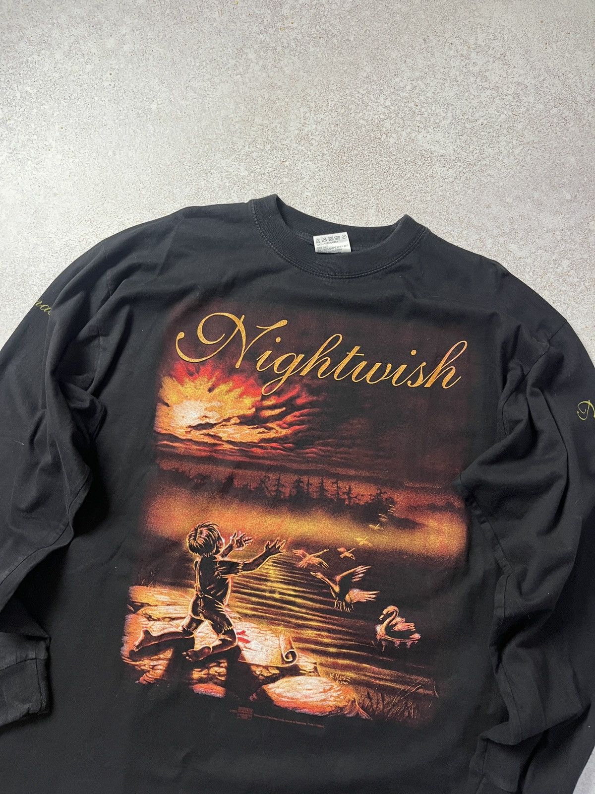 Band Tees 2000 Nightwish Wishmaster Album Cover LongSleeve Tee Size US XL / EU 56 / 4 - 2 Thumbnail
