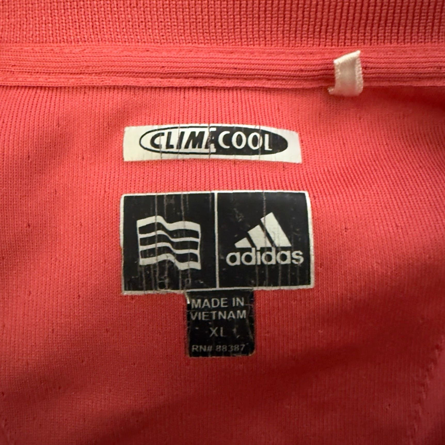 Adidas ADIDAS Shirt Polo Womens XL Athletic Climacool Pink - 90s? (not applicable) Womens Size XL / US 12-14 / IT 48-50 - 4 Thumbnail