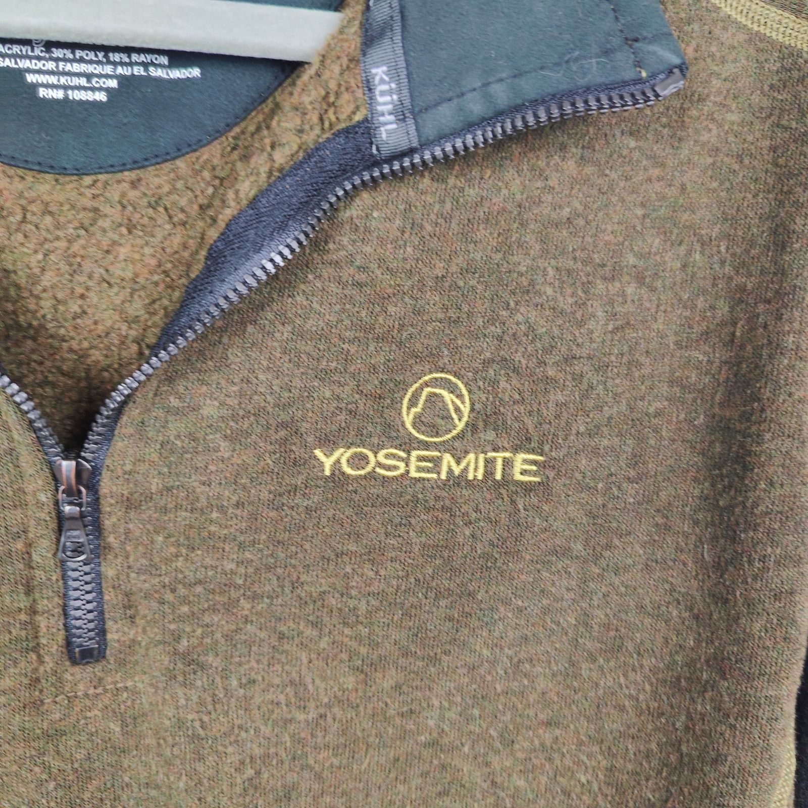 Kuhl Kuhl Revel Kashmira 1/2 Zip Jacket Mens Medium Green Brown Size US M / EU 48-50 / 2 - 2 Thumbnail