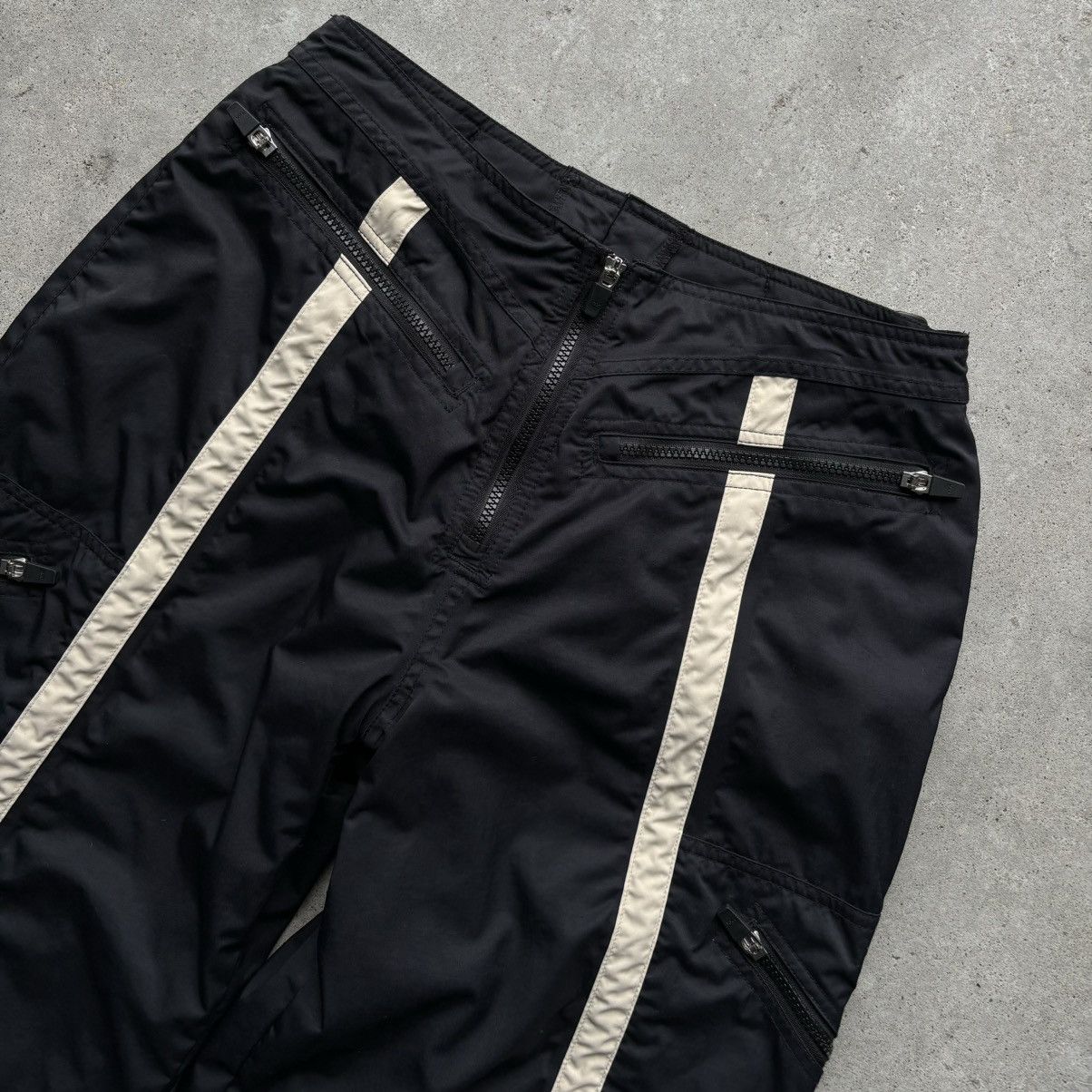 Obermeyer × Vintage vintage Y2K OBERMEYER Baggy Ski Striped Cargo Skiing Pants Size 30" / US 8 / IT 44 - 2 Thumbnail