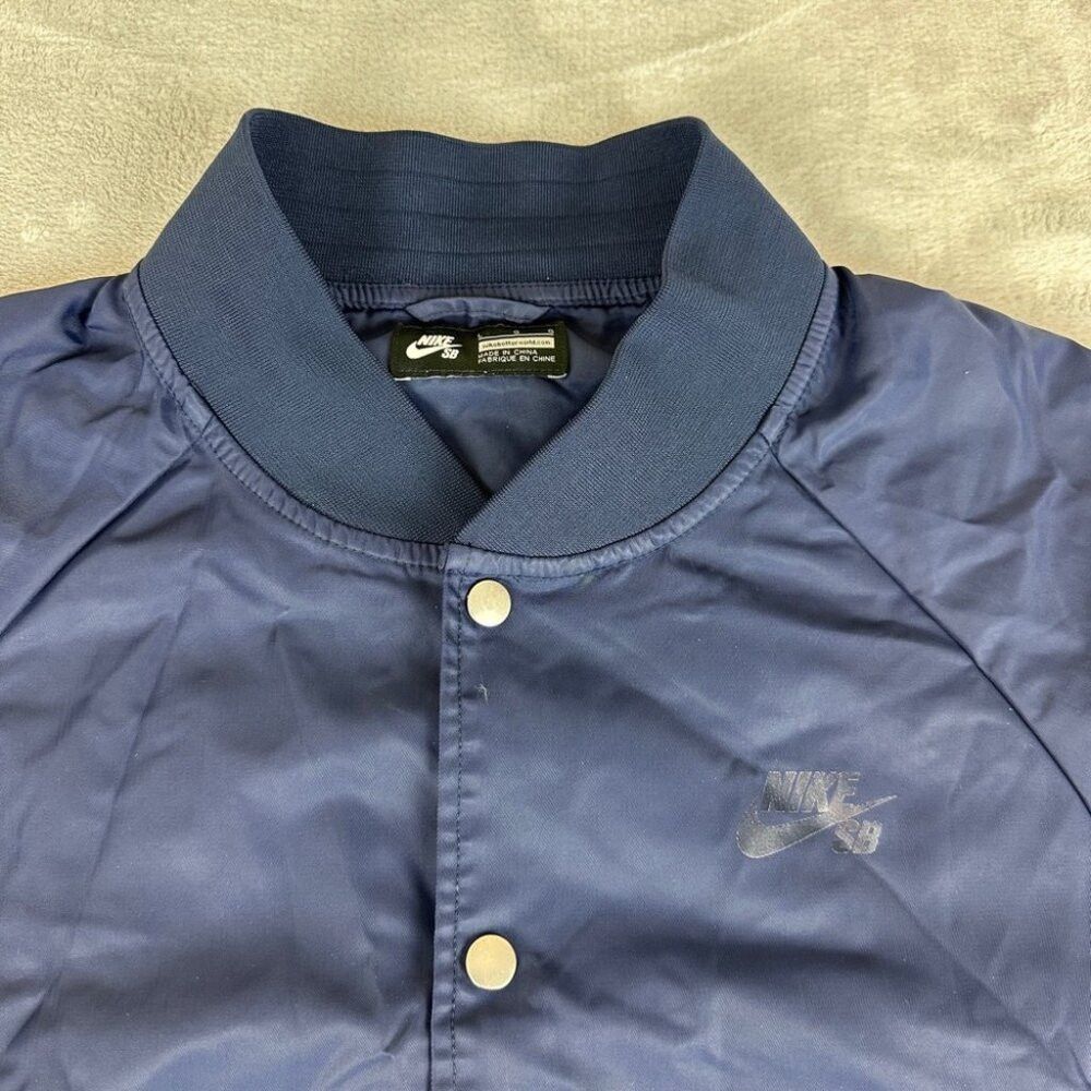 Nike Nike SB Blue Bomber Jacket Men’s Size L Size US L / EU 52-54 / 3 - 3 Thumbnail