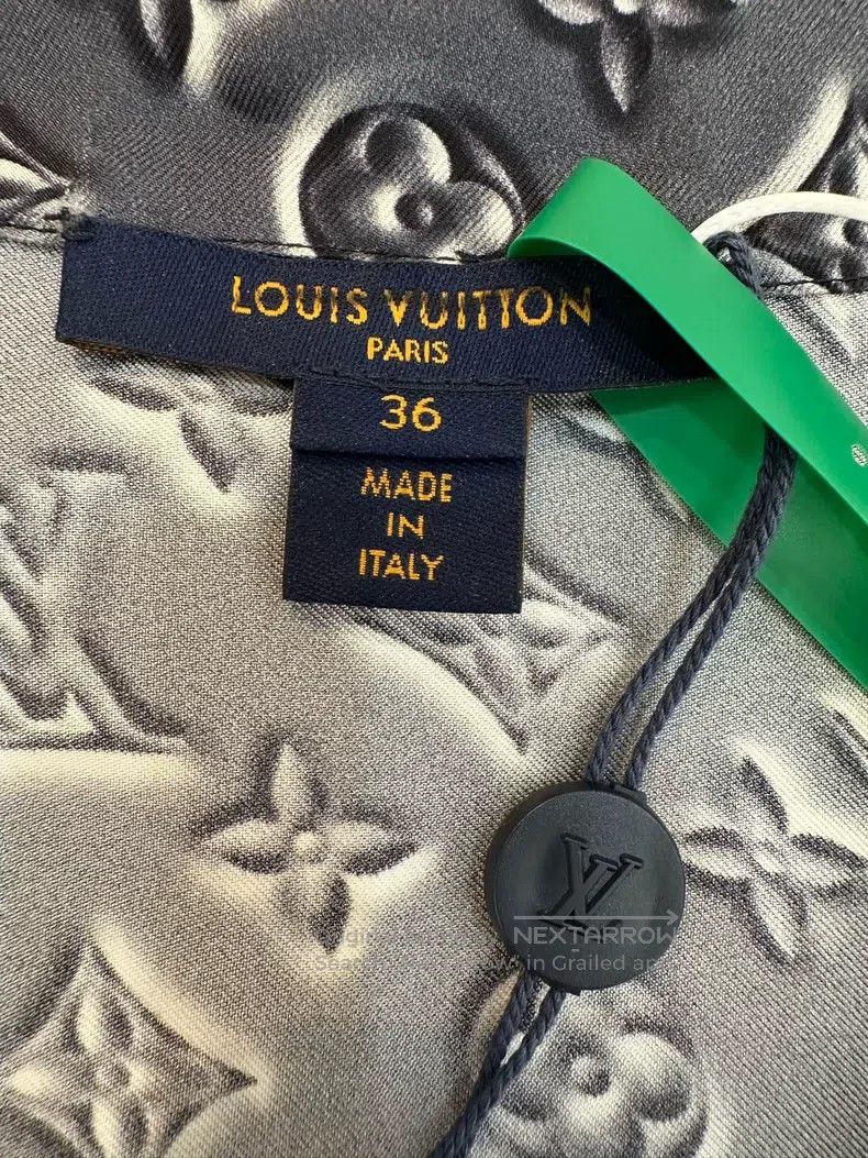 Louis Vuitton Louis Vuitton Silk Full Print Shirt Size XS / US 0-2 / IT 36-38 - 4 Thumbnail