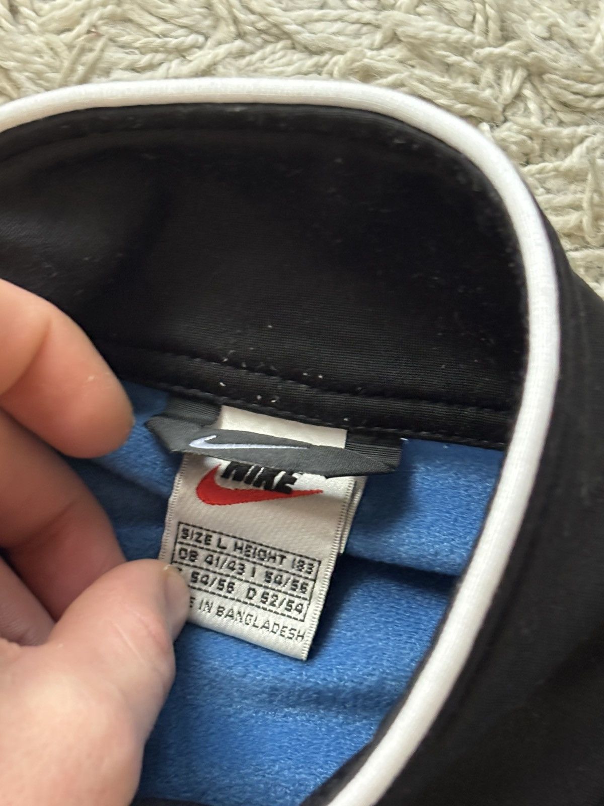 Nike × Vintage Vintage Big Logo Zaip Hoodie Nike Size US L / EU 52-54 / 3 - 5 Thumbnail