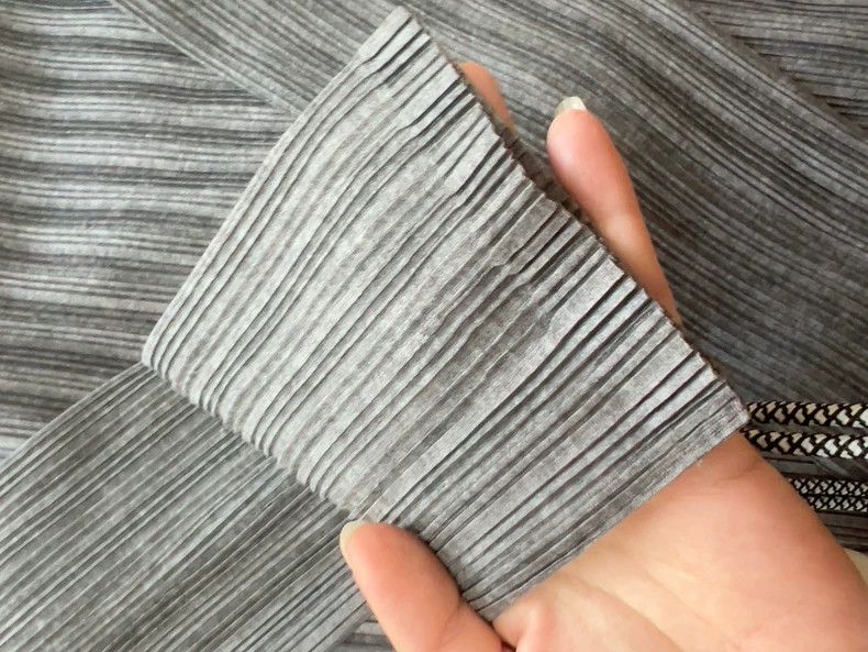 Issey Miyake issey miyake Grey high-necked ribbed top 2506-Nextarrow Size US L / EU 52-54 / 3 - 3 Thumbnail