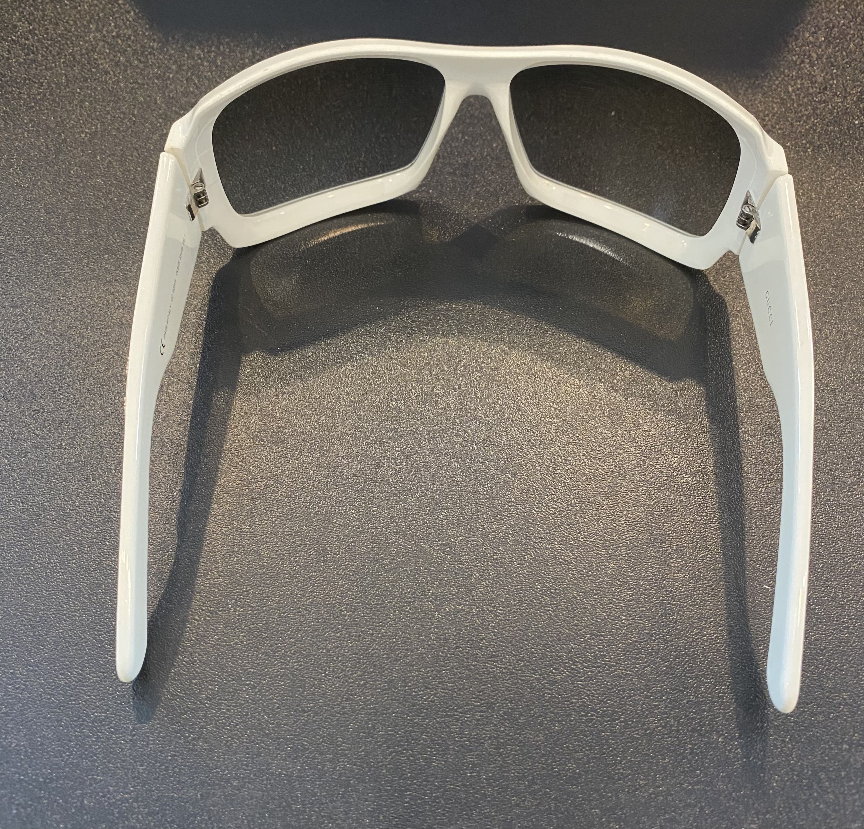 Gucci Gucci GG 1559/S Monogram Sun Glasses White Size ONE SIZE - 4 Thumbnail