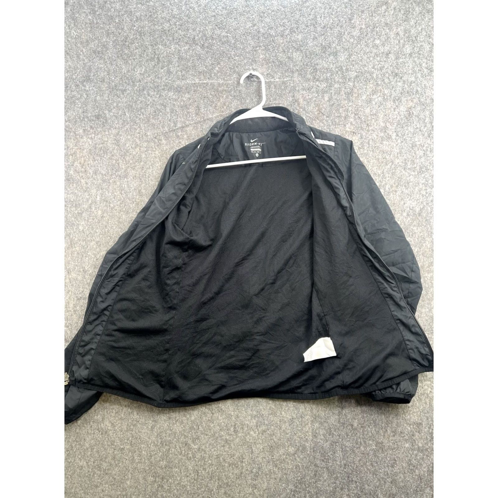 Nike Nike Jacket Women's XS Black Track Running Workout Casual Swoosh Dri-FIT Short Sleeve? Size XS / US 0-2 / IT 36-38 - 5 Thumbnail