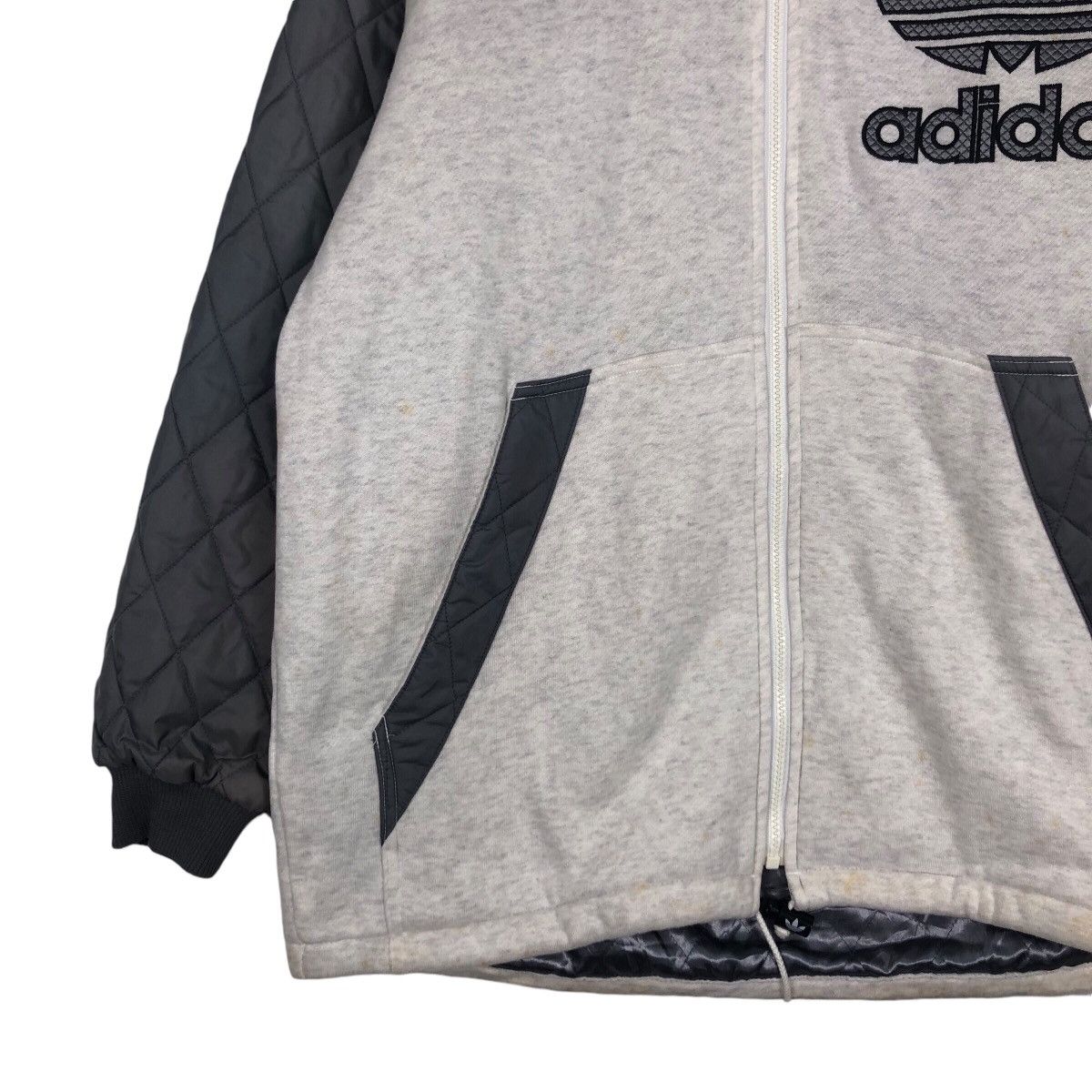 Adidas × Japanese Brand × Vintage Adidas Vintage Jacket Big Logo Rare Design Large #A1 Size US L / EU 52-54 / 3 - 3 Thumbnail