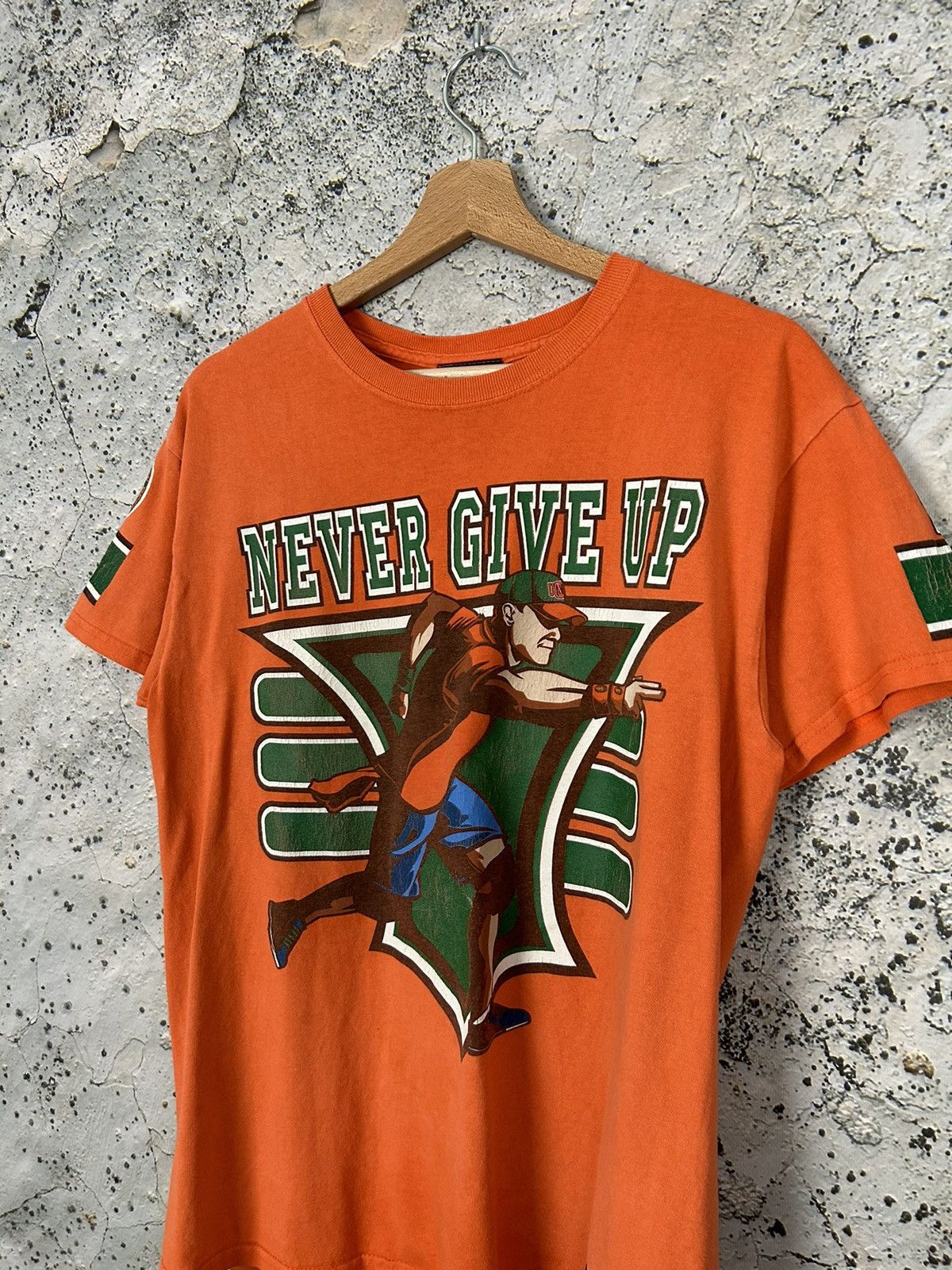 Vintage × WWE Vintage John Cena WWE Fighting Graphic Tee 90s Y2K Size US M / EU 48-50 / 2 - 2 Thumbnail