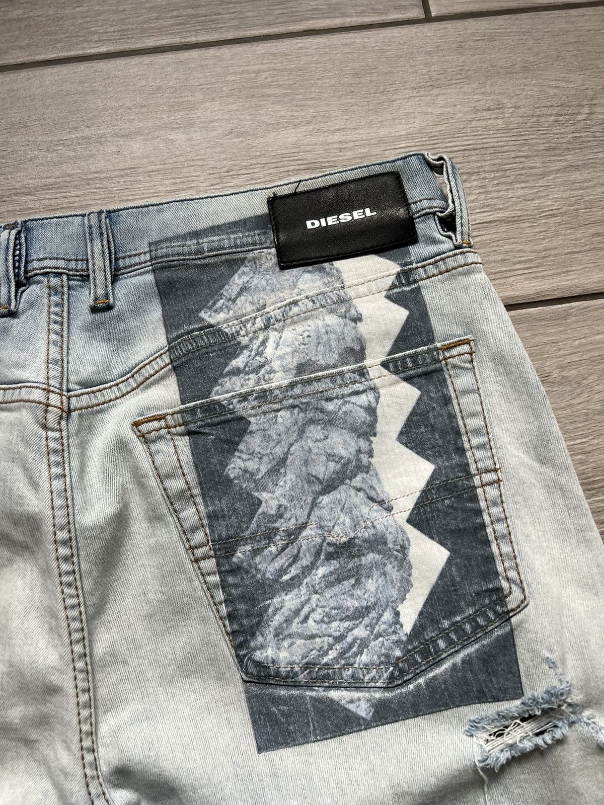 Diesel DIESEL PANTS REGULAR Light Blue Denim Pants RRP 350$ Y2K Size US 33 - 15 Thumbnail