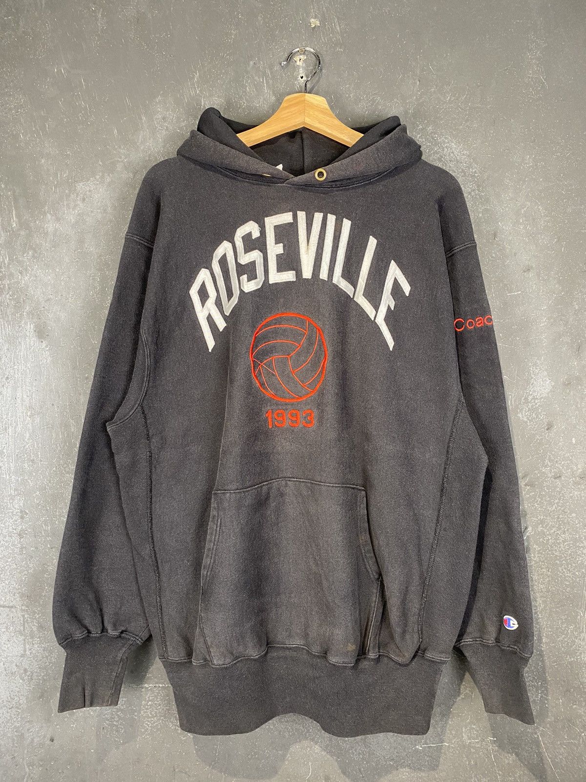Champion Grail 90s 1993 Roseville Reverse Weave Pullover Size US XL / EU 56 / 4 - 2 Thumbnail