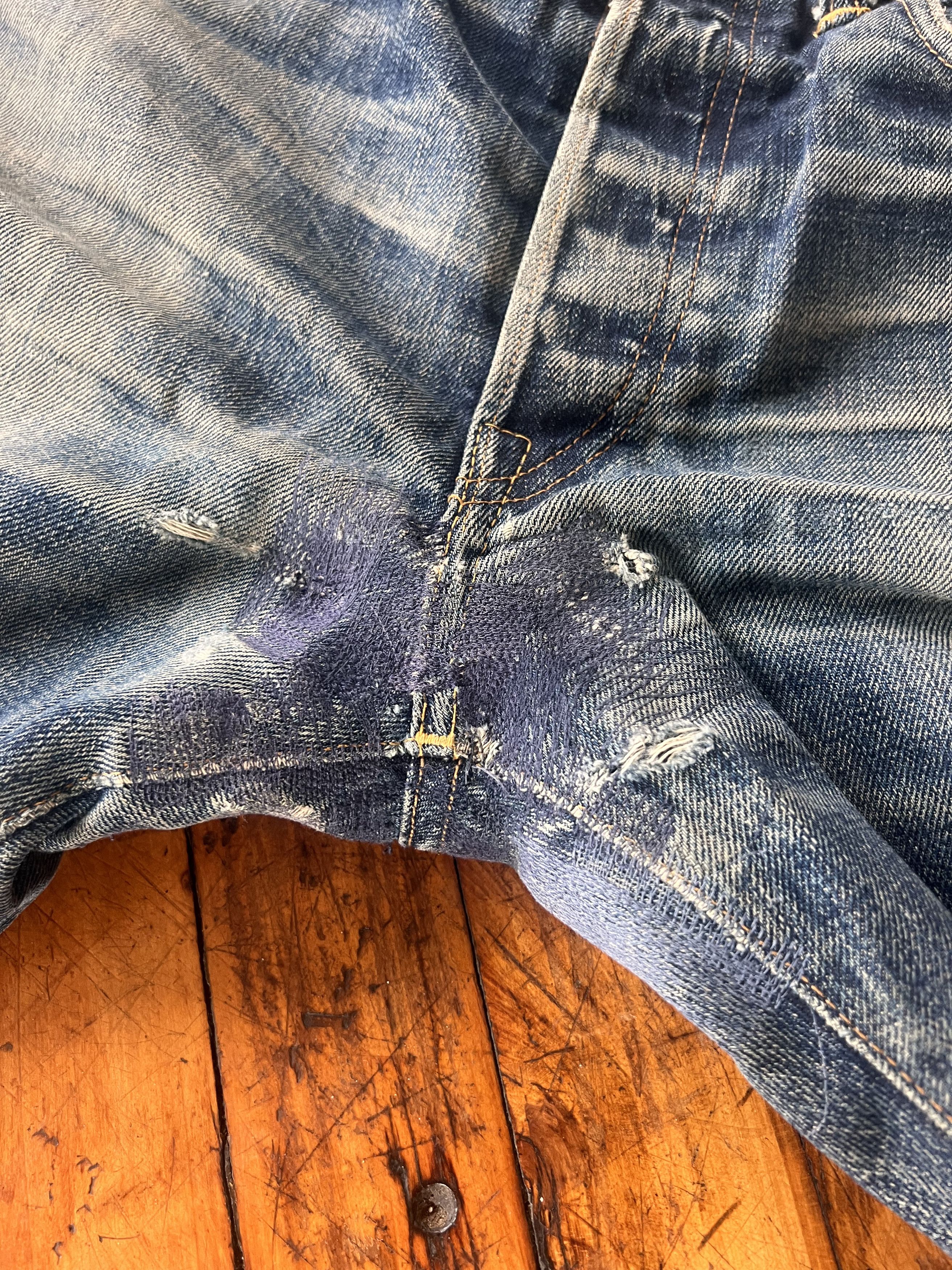 RRL Ralph Lauren RRL Straight Raw Denim - 32 x 30 Size US 32 / EU 48 - 4 Thumbnail