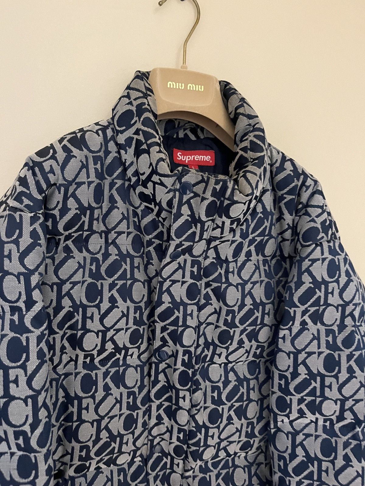 Supreme Supreme jacquard puffer jacket Size US L / EU 52-54 / 3 - 2 Thumbnail