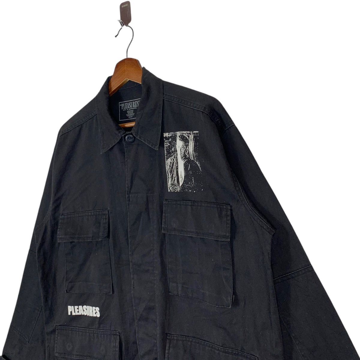 Hypebeast × Pleasures VINTAGE PLEASURES HYPEBEAST LONG SLEEVE BUTTON SHIRT Size US M / EU 48-50 / 2 - 3 Thumbnail