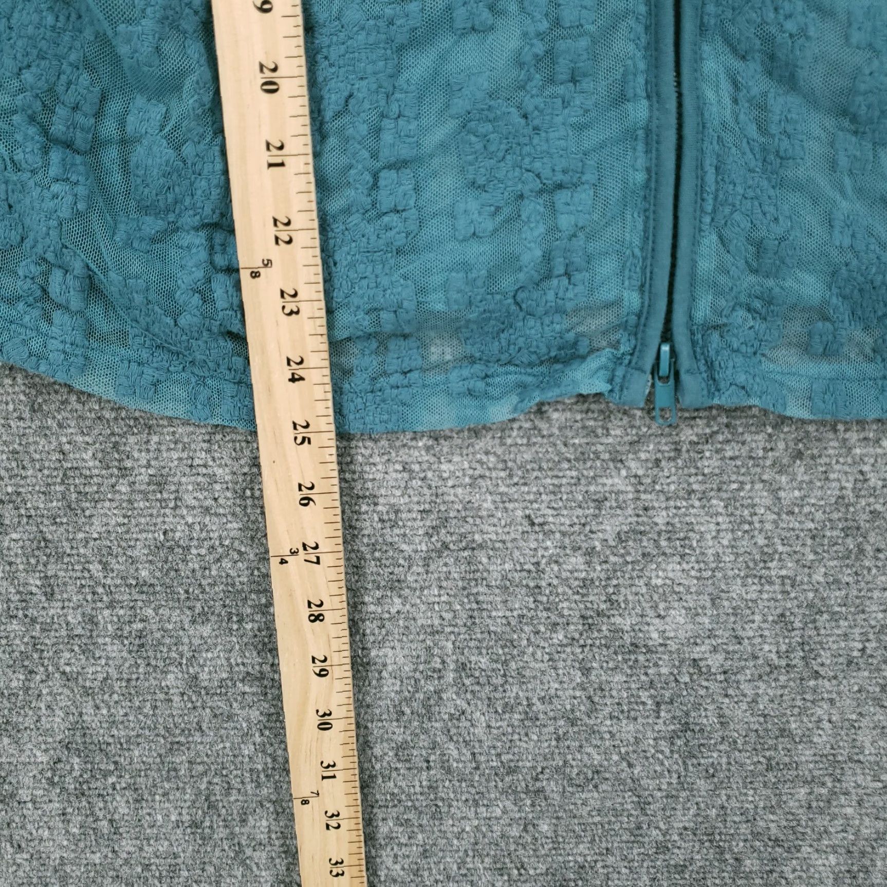 Vintage Mur Mur Womens L Green Full Zip Hooded Embroidered Sweater Nike? Size L / US 10 / IT 46 - 4 Thumbnail