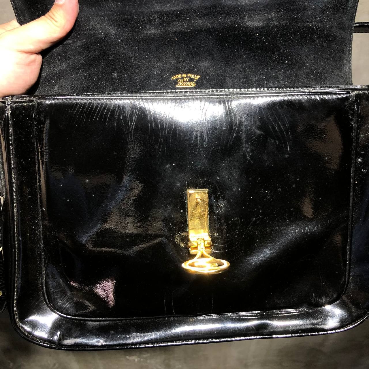 Gucci Gucci Leather Hand bag Size ONE SIZE - 4 Thumbnail