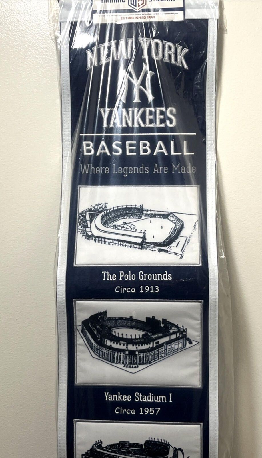 Other Winning Streak New York Yankees Stadium Banner Size ONE SIZE - 1 Thumbnail