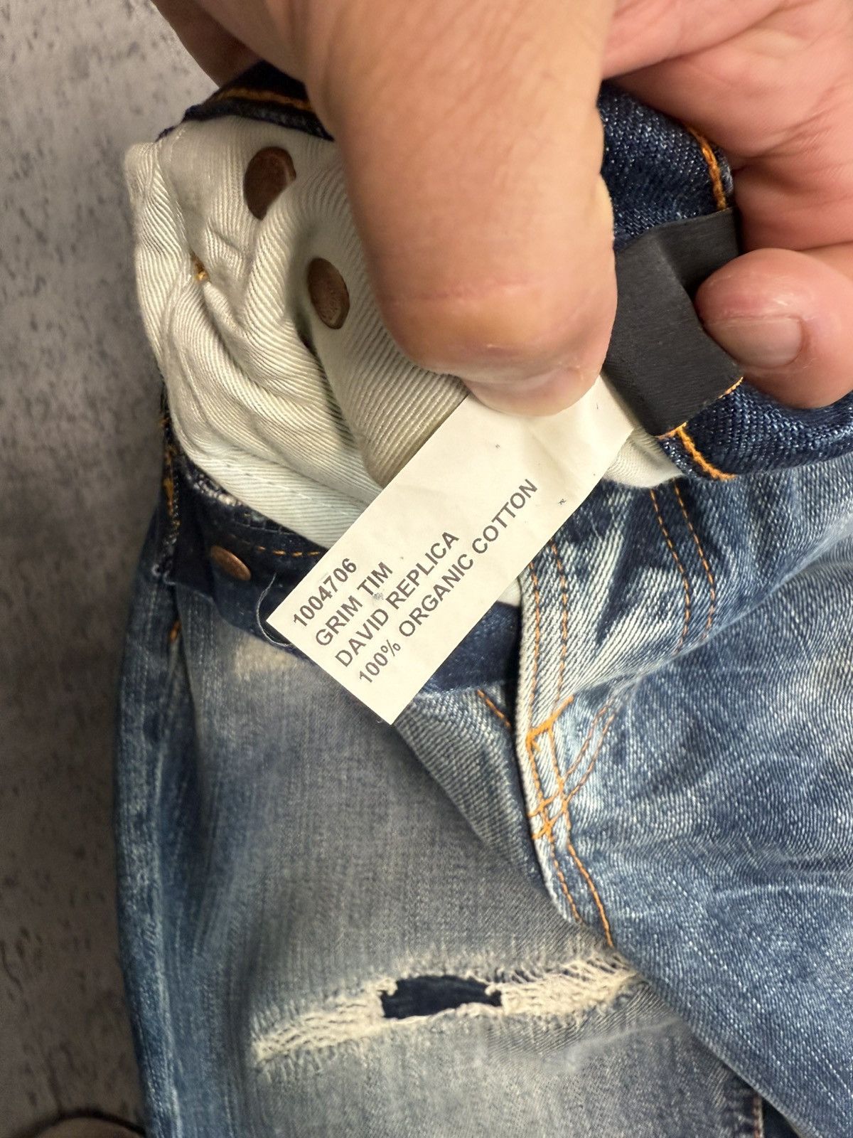 Nudie Jeans Nudie Jeans GRIM TIM DAVID REPLICA- 30 Size US 30 / EU 46 - 11 Thumbnail