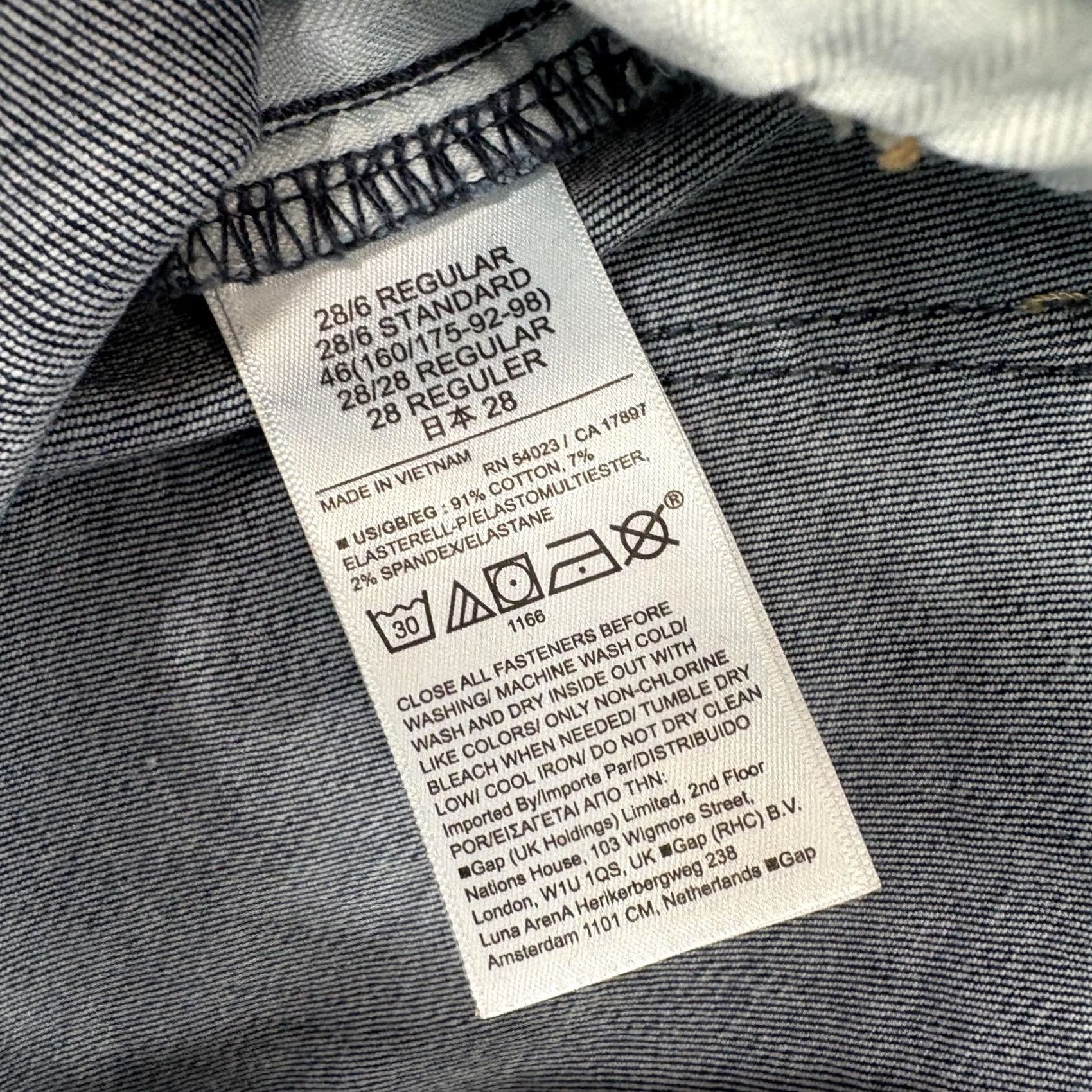 Gap Gap Jegging Jeans Womens 6 Blue Medium Wash Mid Rise Super Stretch NWT Size 28" / US 6 / IT 42 - 5 Thumbnail