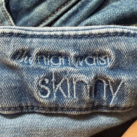 7 For All Mankind 7 For All Mankind b(air) High Waist Skinny Jeans Sz 27 Blue Size 27" / US 4 / IT 40 - 10 Thumbnail
